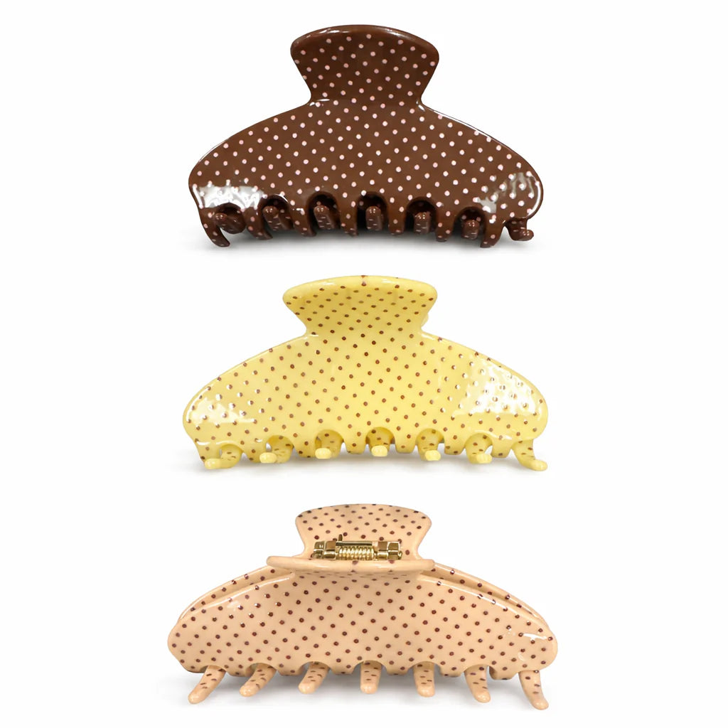 POLKA DOT CLIP (VARIOUS COLOURS)