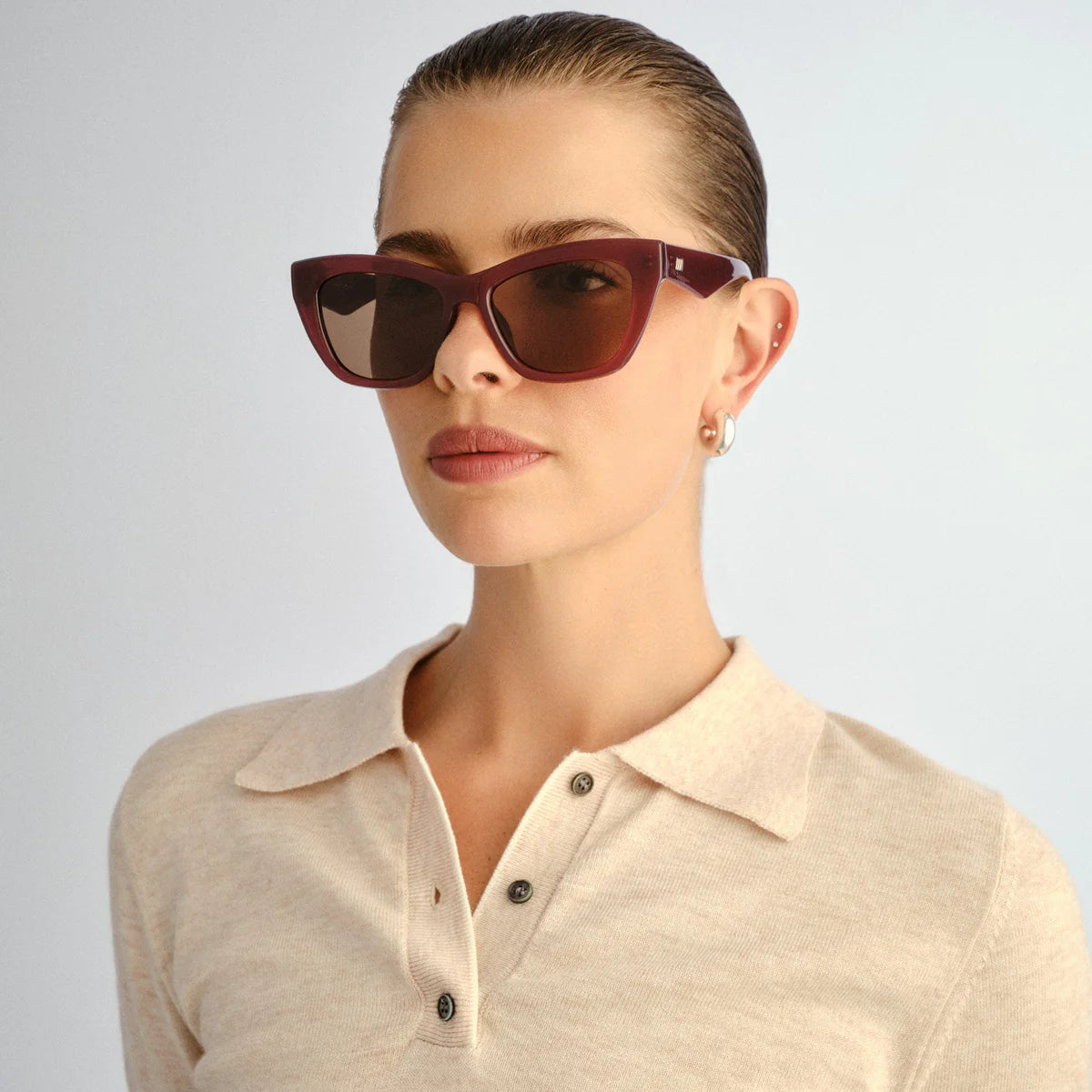 LUMEN SUNGLASSES - CRANBERRY POLARIZED