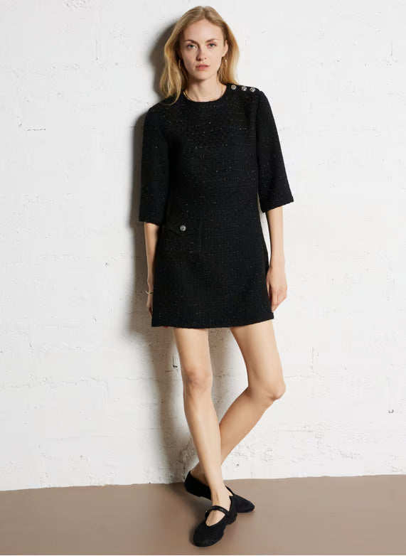 CALVIN DRESS - NOIR
