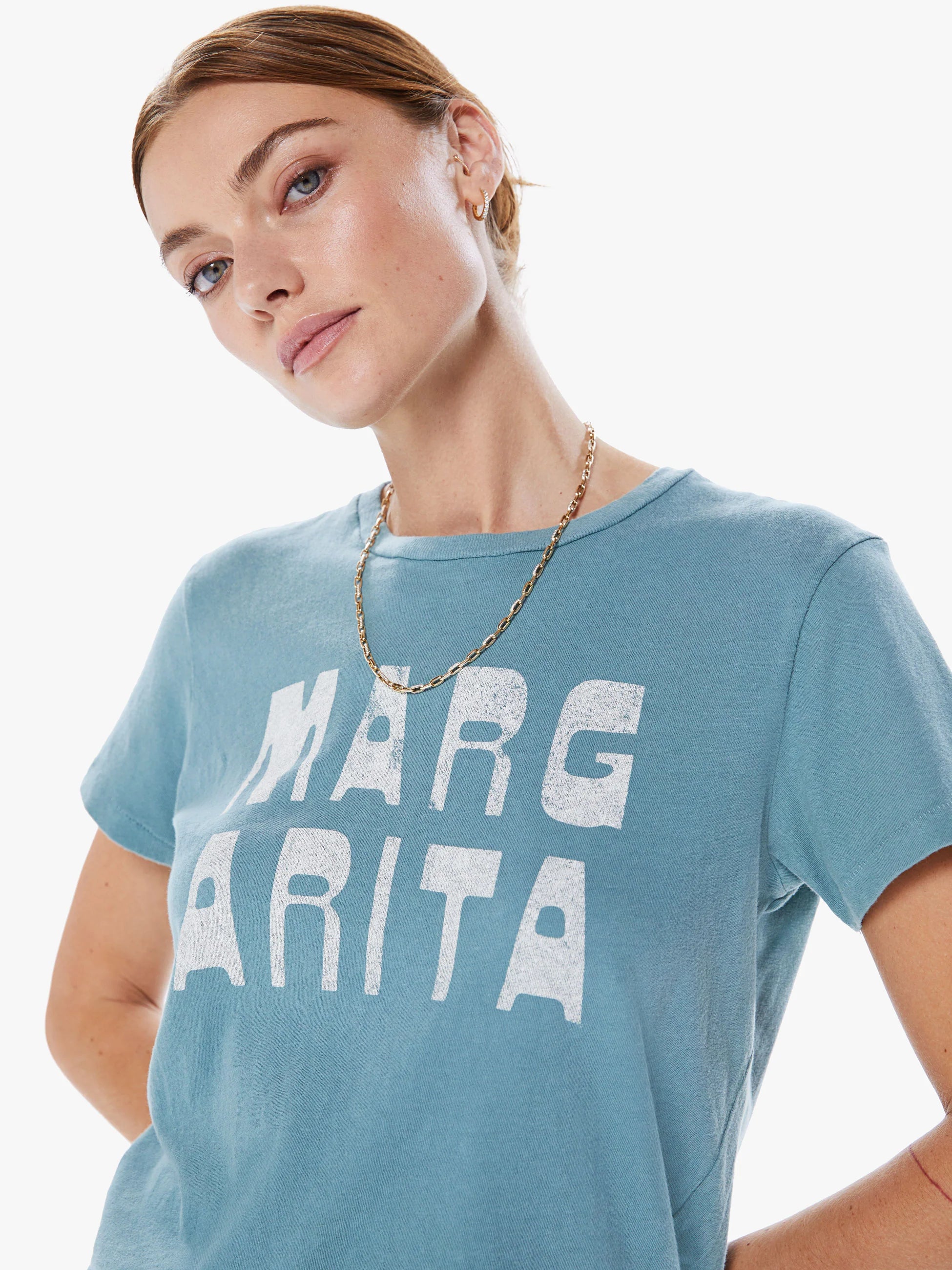 THE LIL GOODIE GOODIE TEE - MARGARITA
