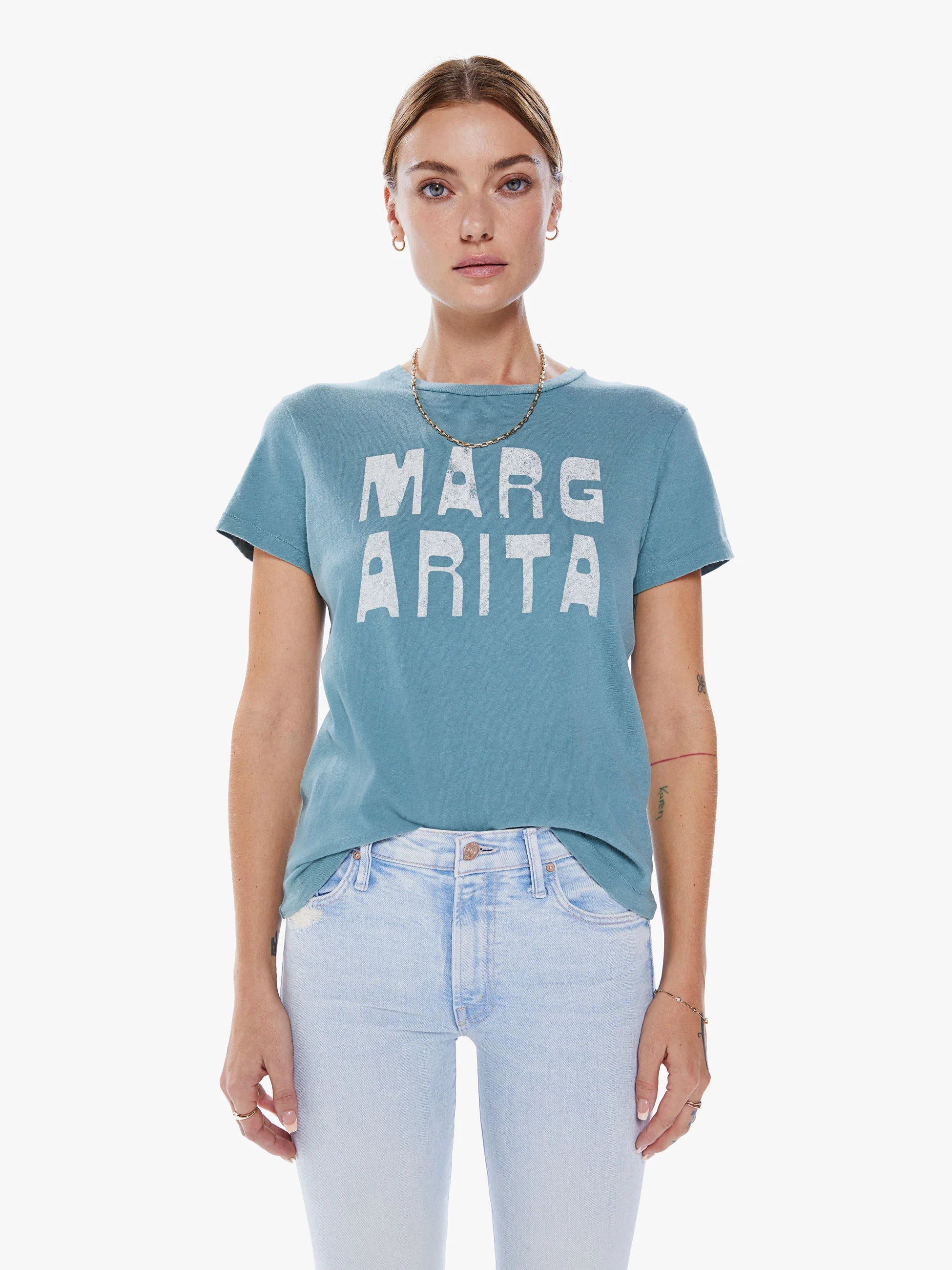 THE LIL GOODIE GOODIE TEE - MARGARITA