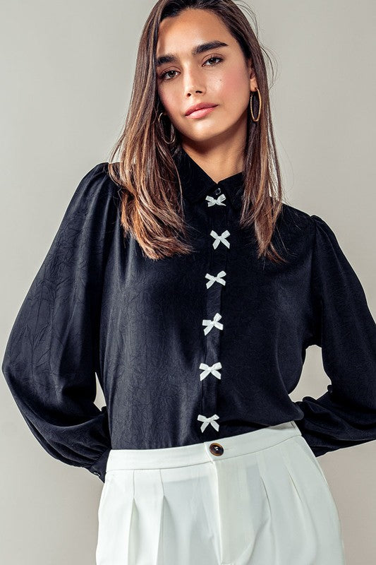 VALERIE TOP - BLACK