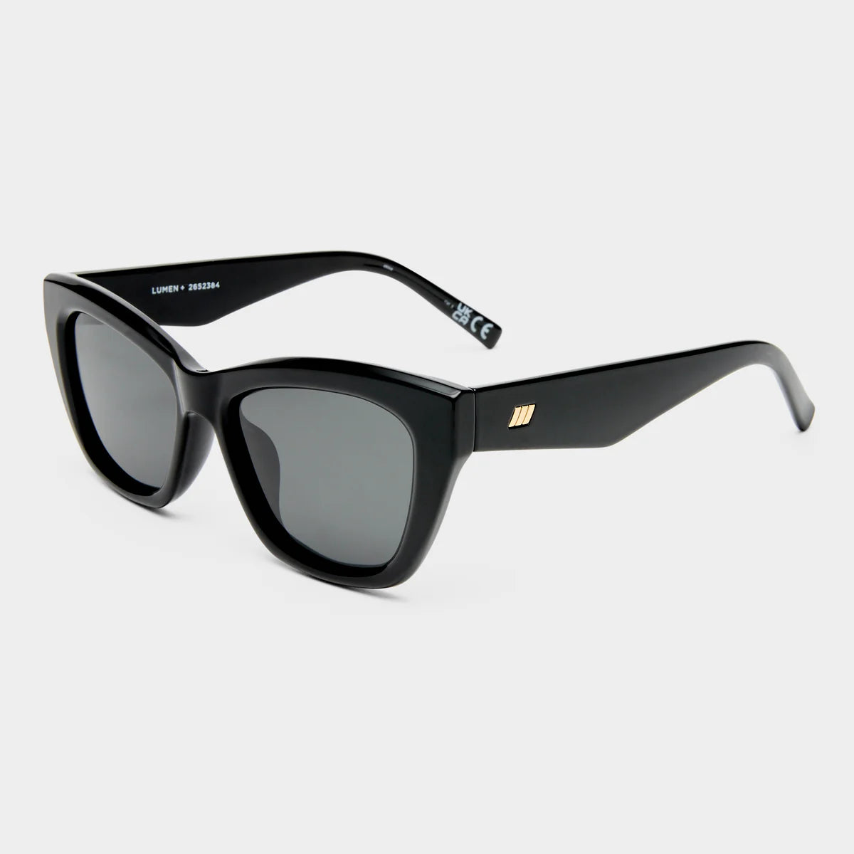 LUMEN SUNGLASSES - BLACK POLARIZED