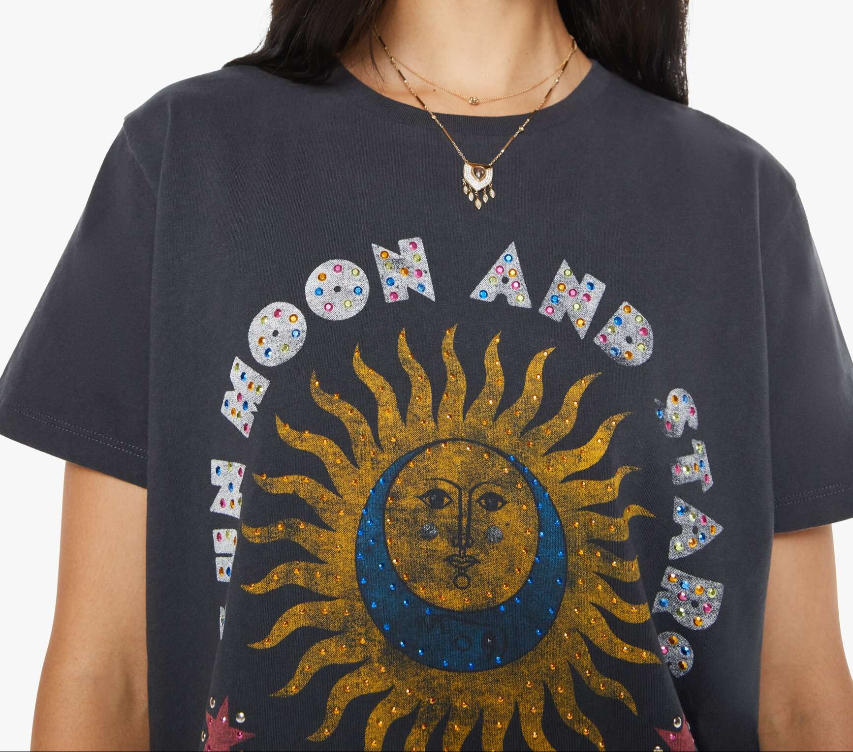 THE ROWDY TEE - SUN, MOON & STARS
