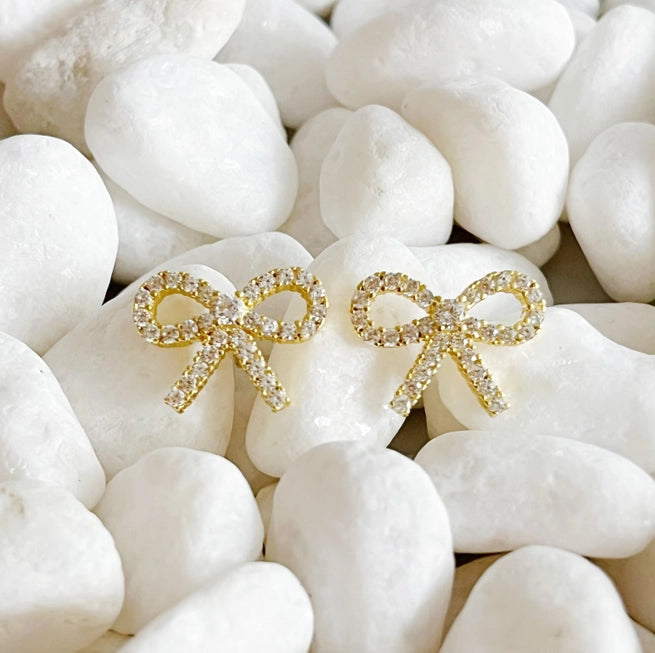 MINI BOW EARRINGS