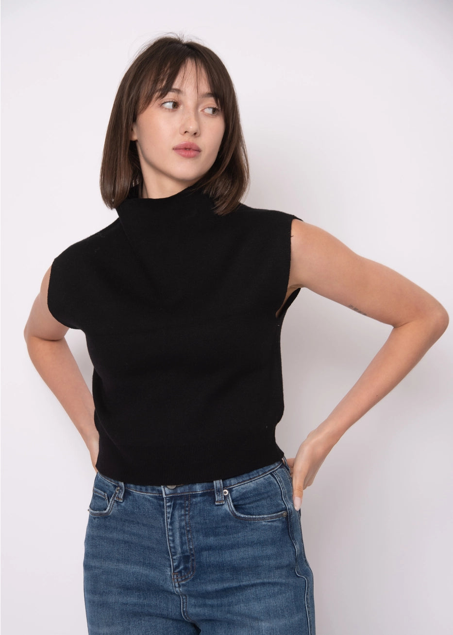 SELBY VEST - BLACK