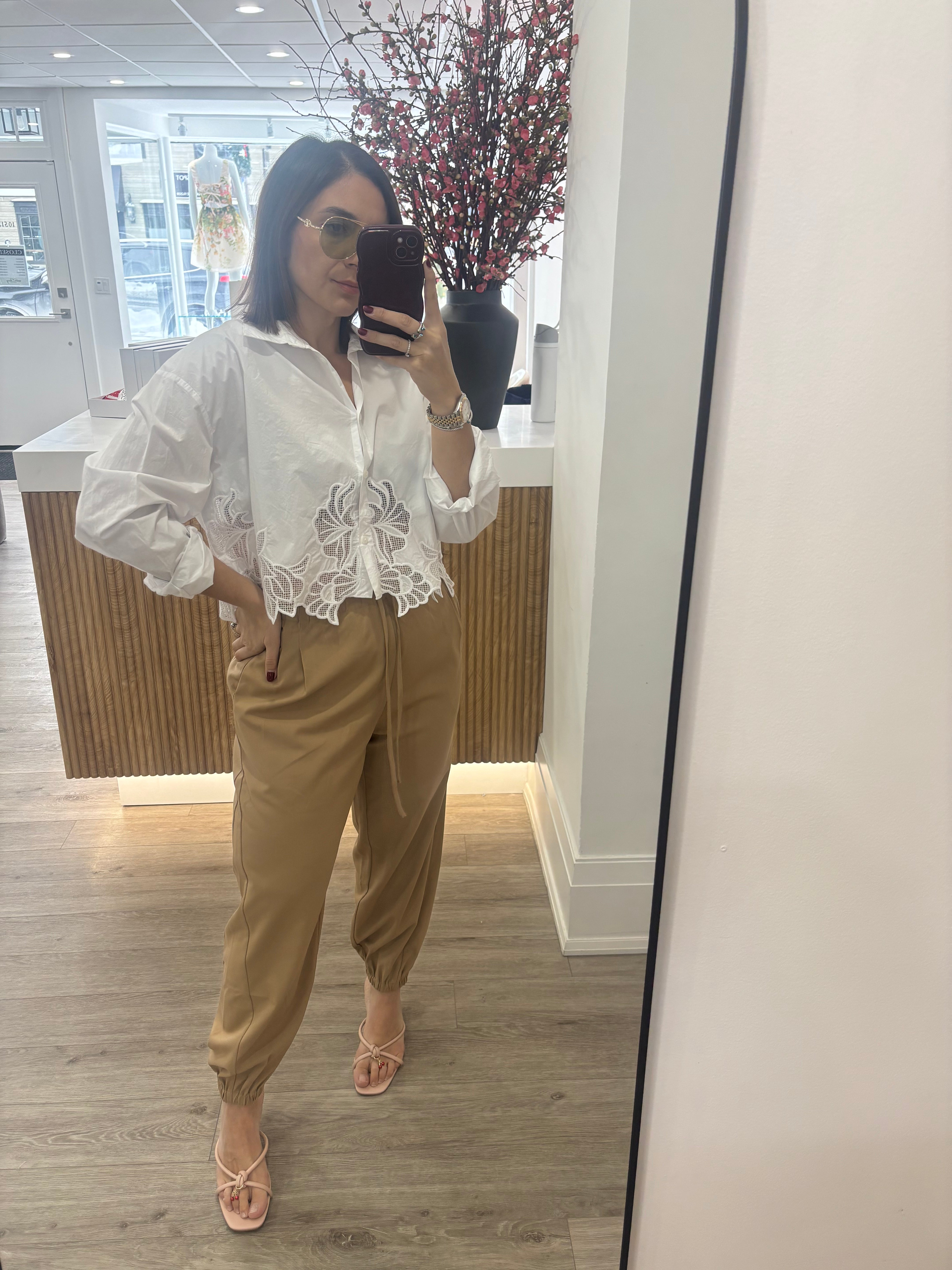 BLAIR DRAWSTRING JOGGER PANT