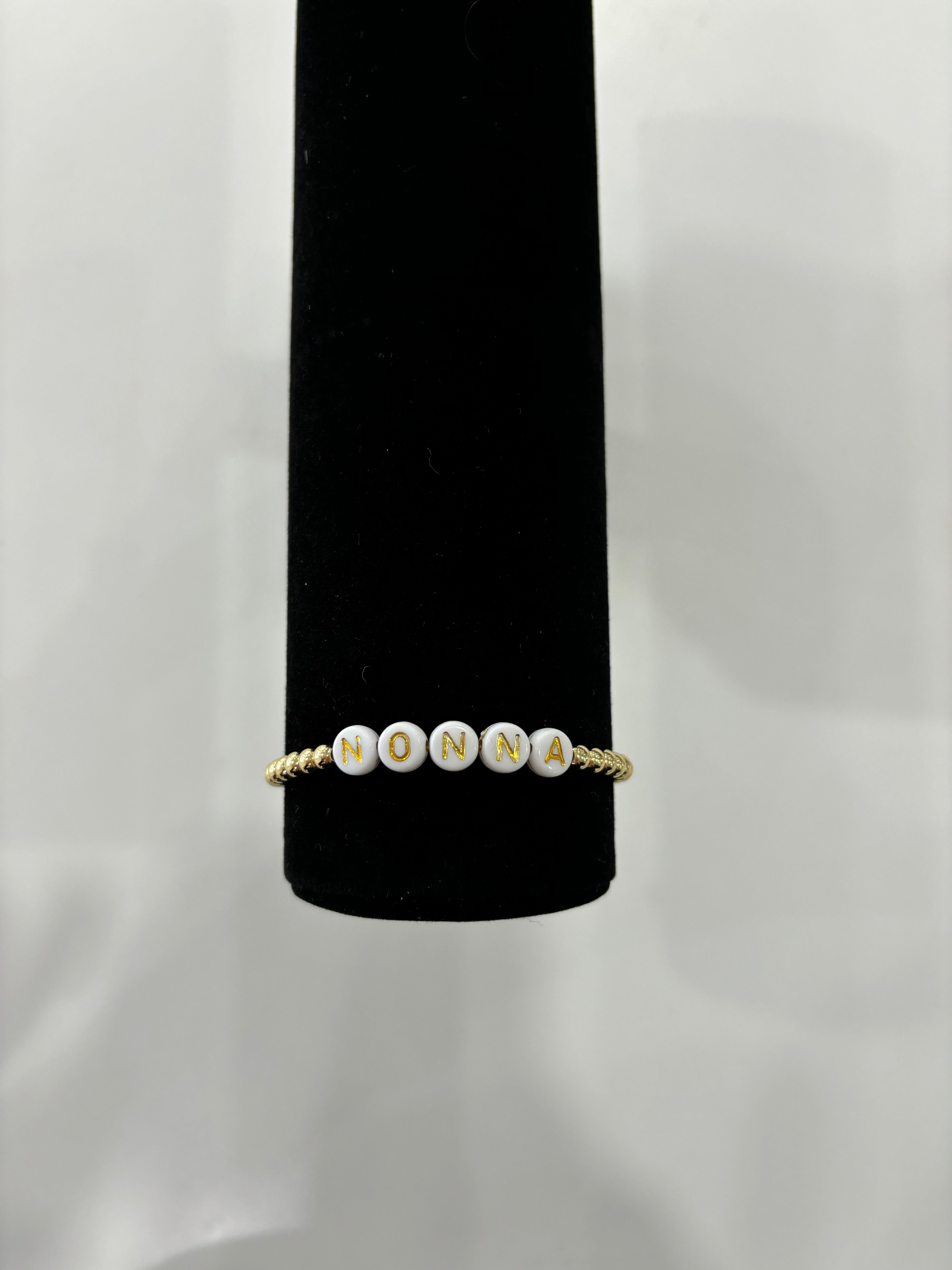 NONNA BRACELET - GOLD BEADS