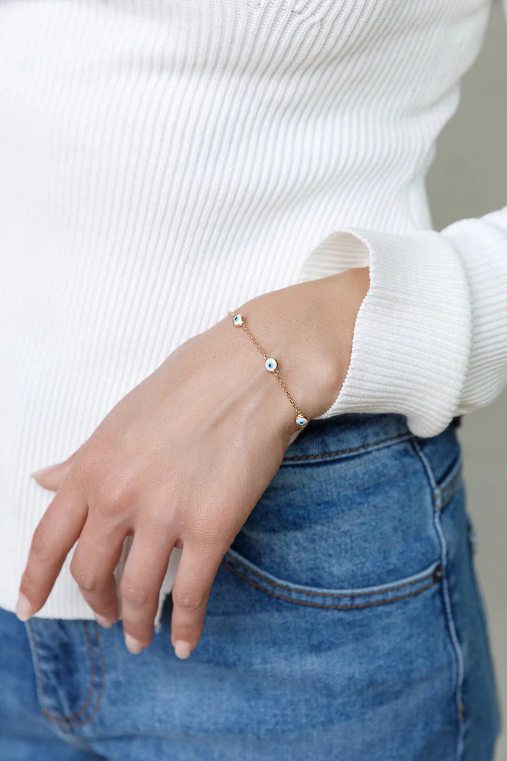 EYES ON YOU BRACELET (MULTIPLE COLOURS)