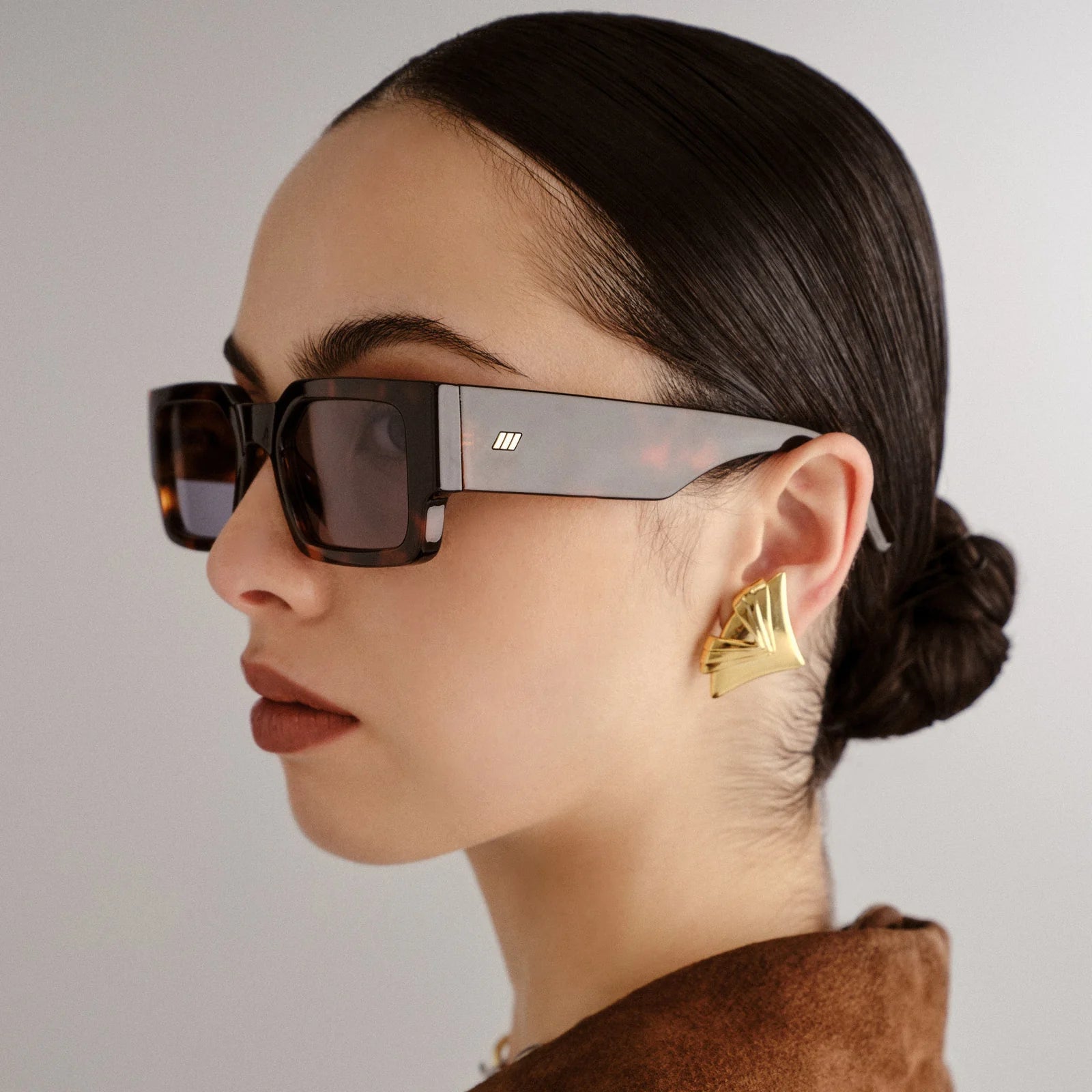 CONTEMPLATION SUNGLASSES - SUPER DARK TORT