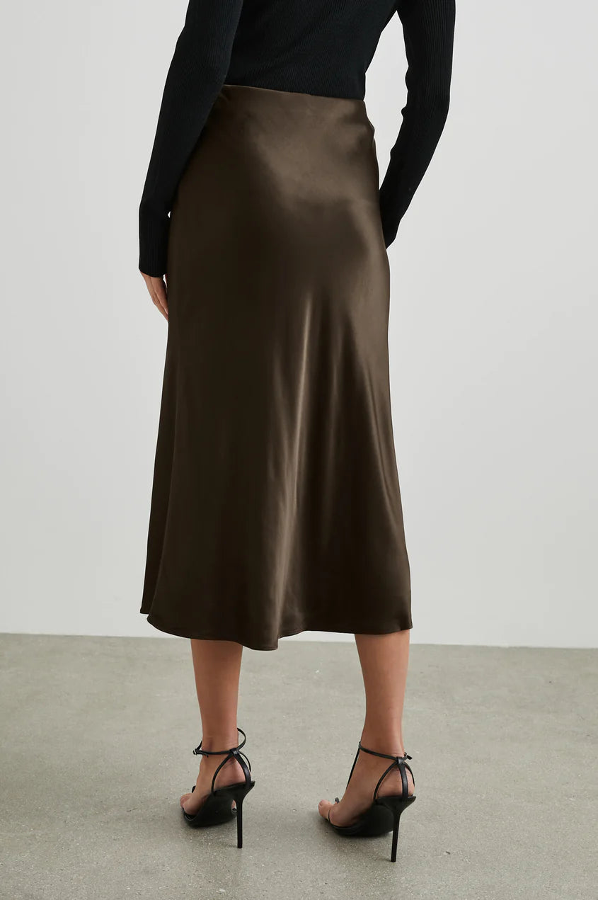 ANYA SKIRT - DARK MOSS