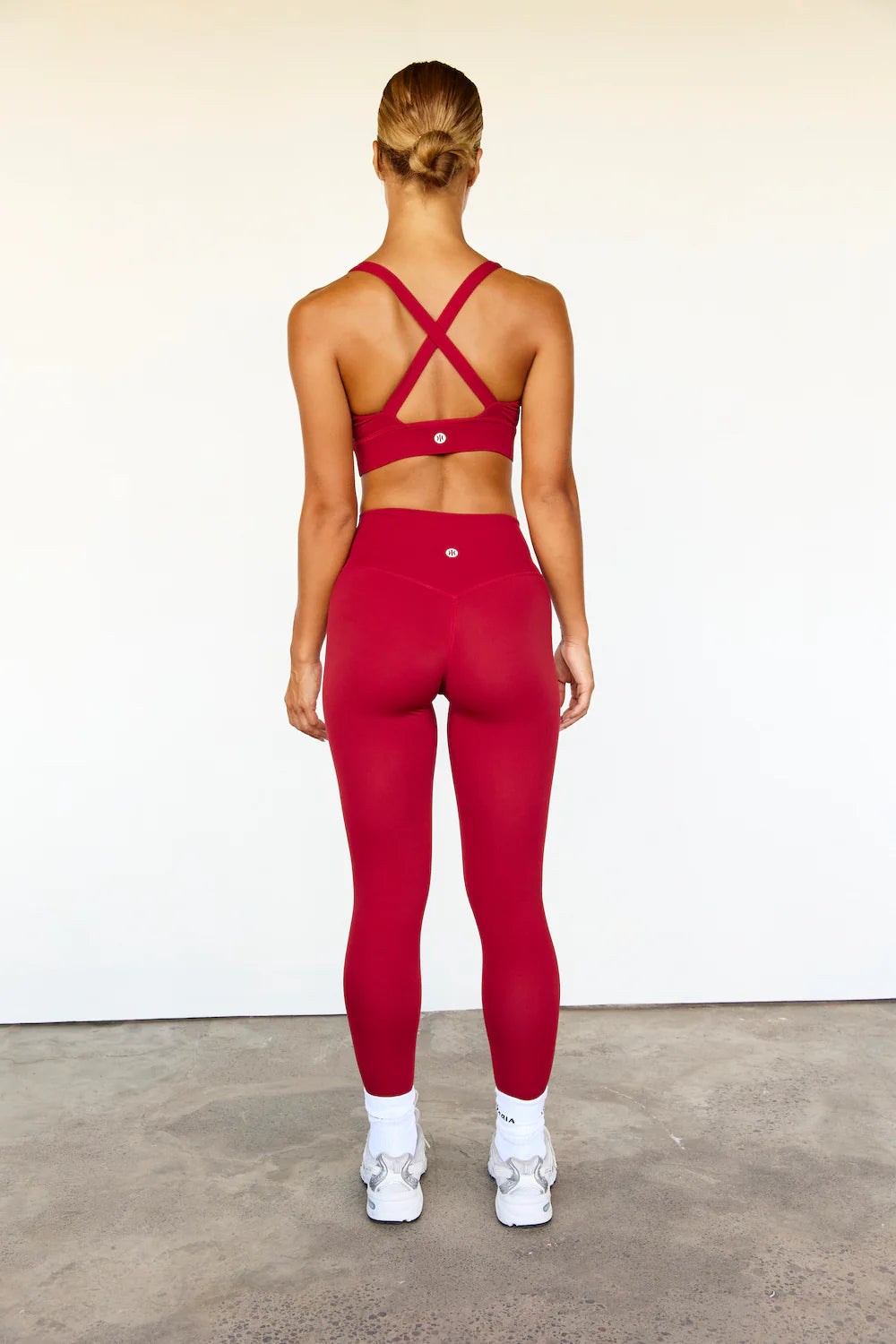 LUXE BALANCE FULL LENGTH LEGGING - DARK CHERRY