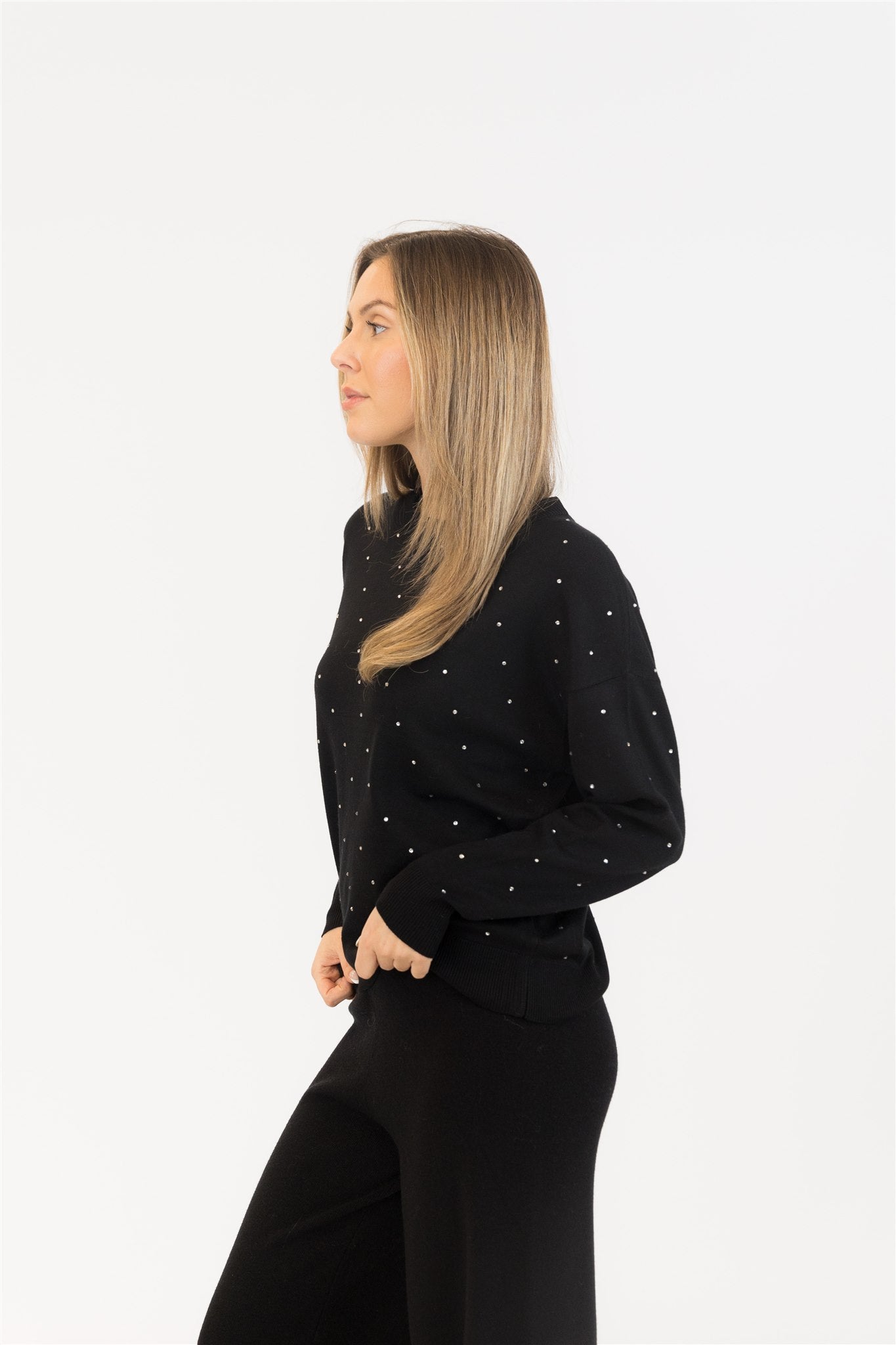 BIANCA CRYSTAL SWEATER