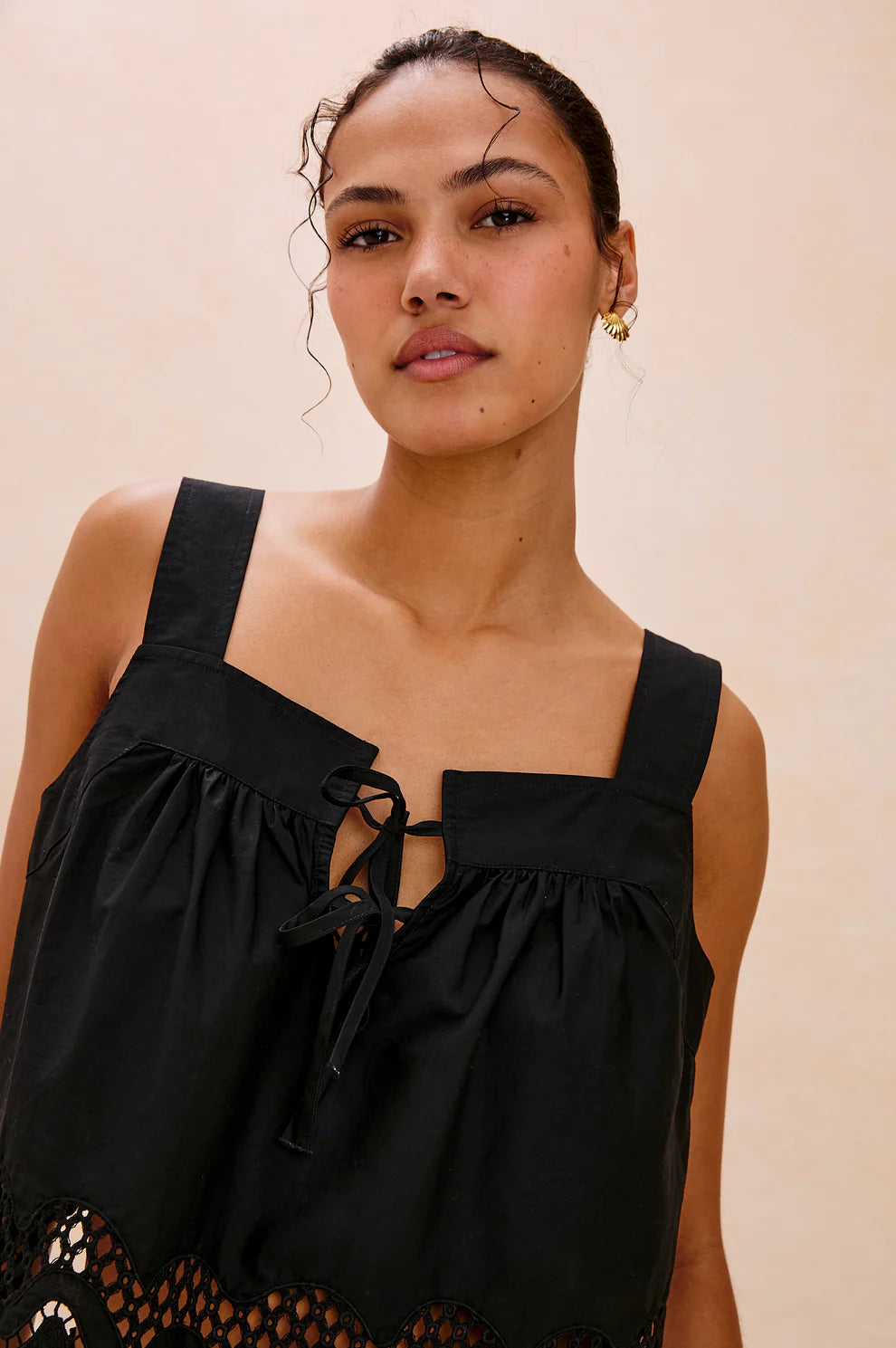 BLYTHE TOP - BLACK