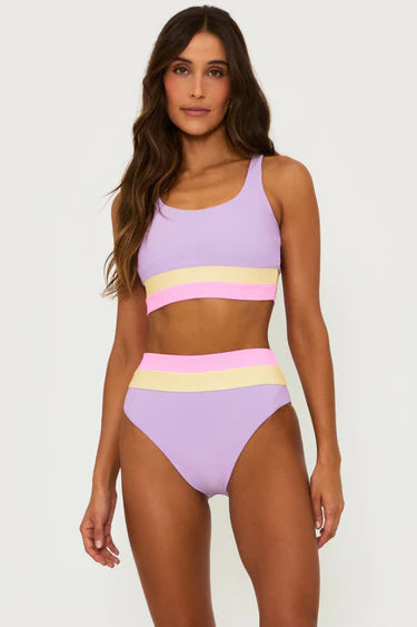 MACKENZIE & HEIDI SWIMSET - SUBLIME SPRING COLORBLOCK