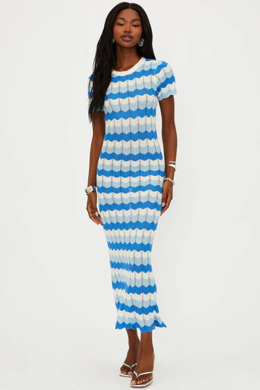 EMORY DRESS - COASTAL WAVES