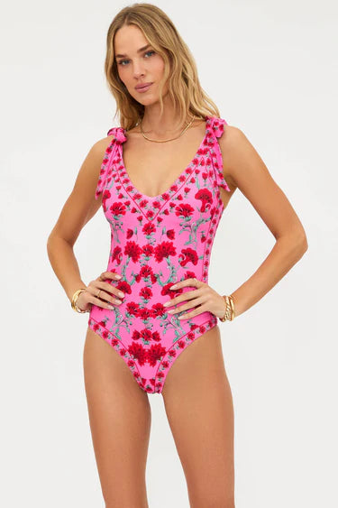 AKIRA SWIMSUIT - REDWOOD FLORAL