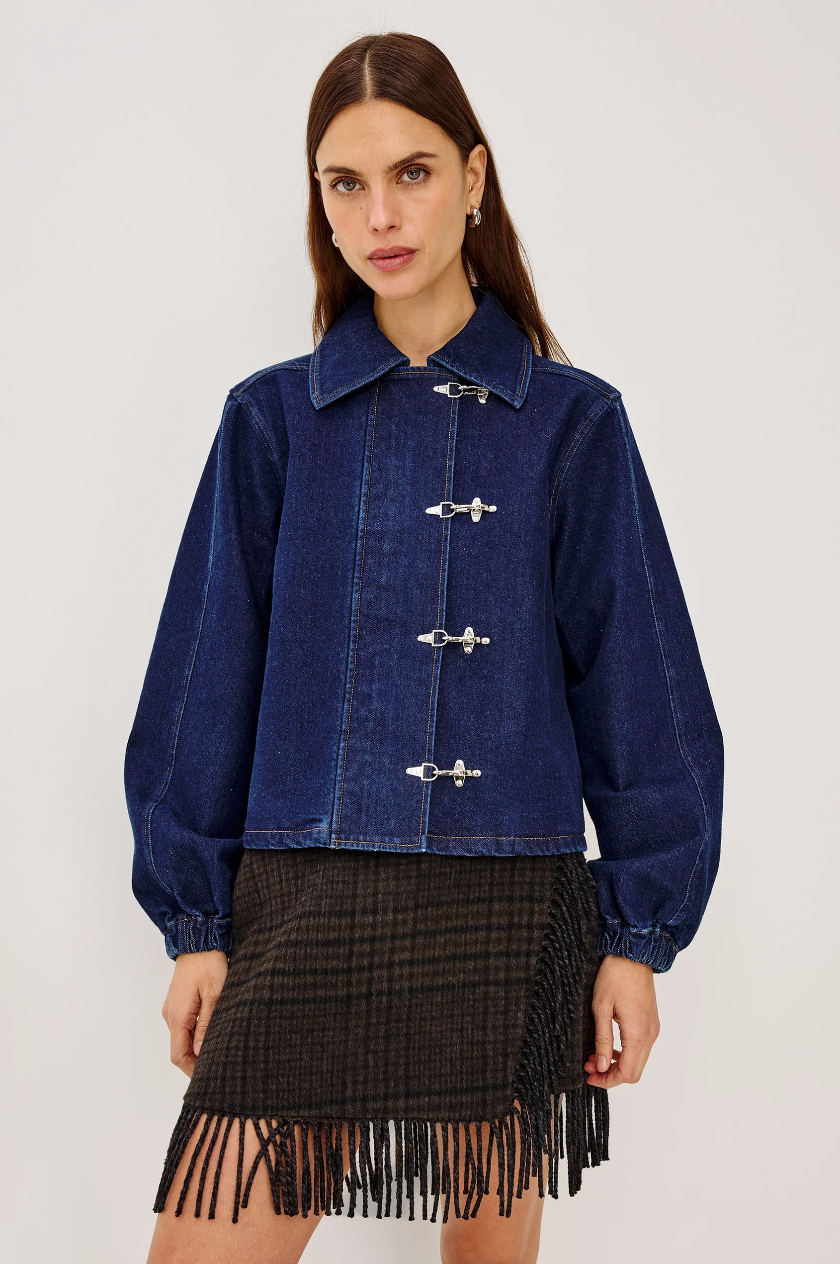 BROOKE JACKET - RINSE INDIGO