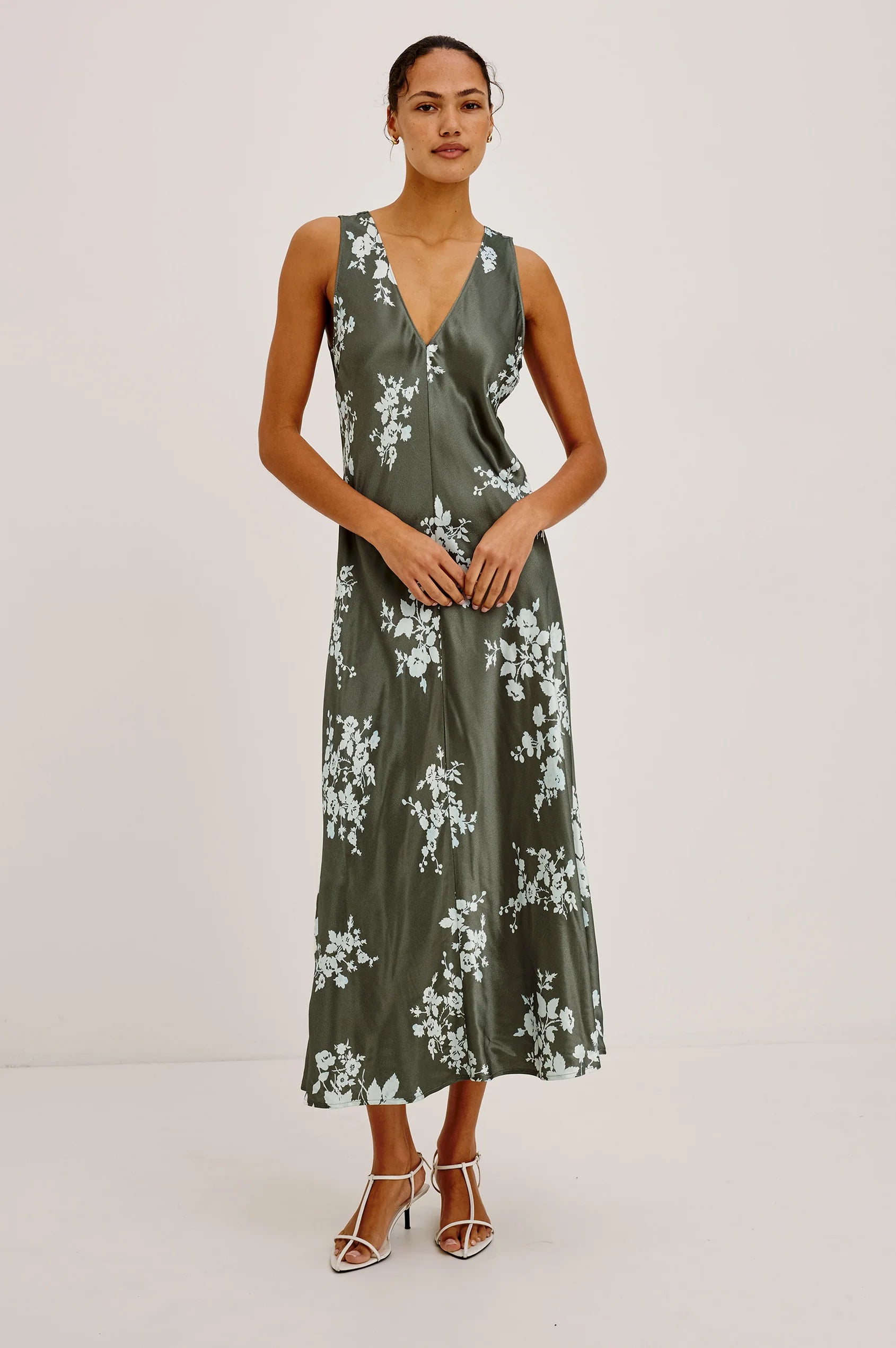 CAMELLIA DRESS - LACE FLORAL