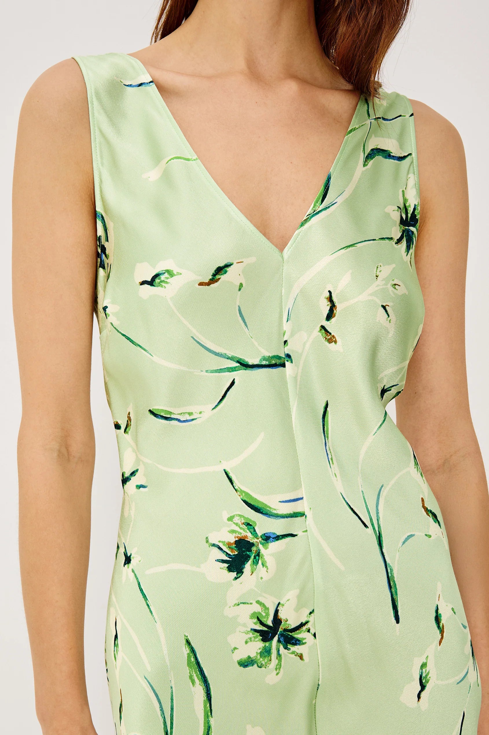 CAMELLIA DRESS - MINT LINNEA