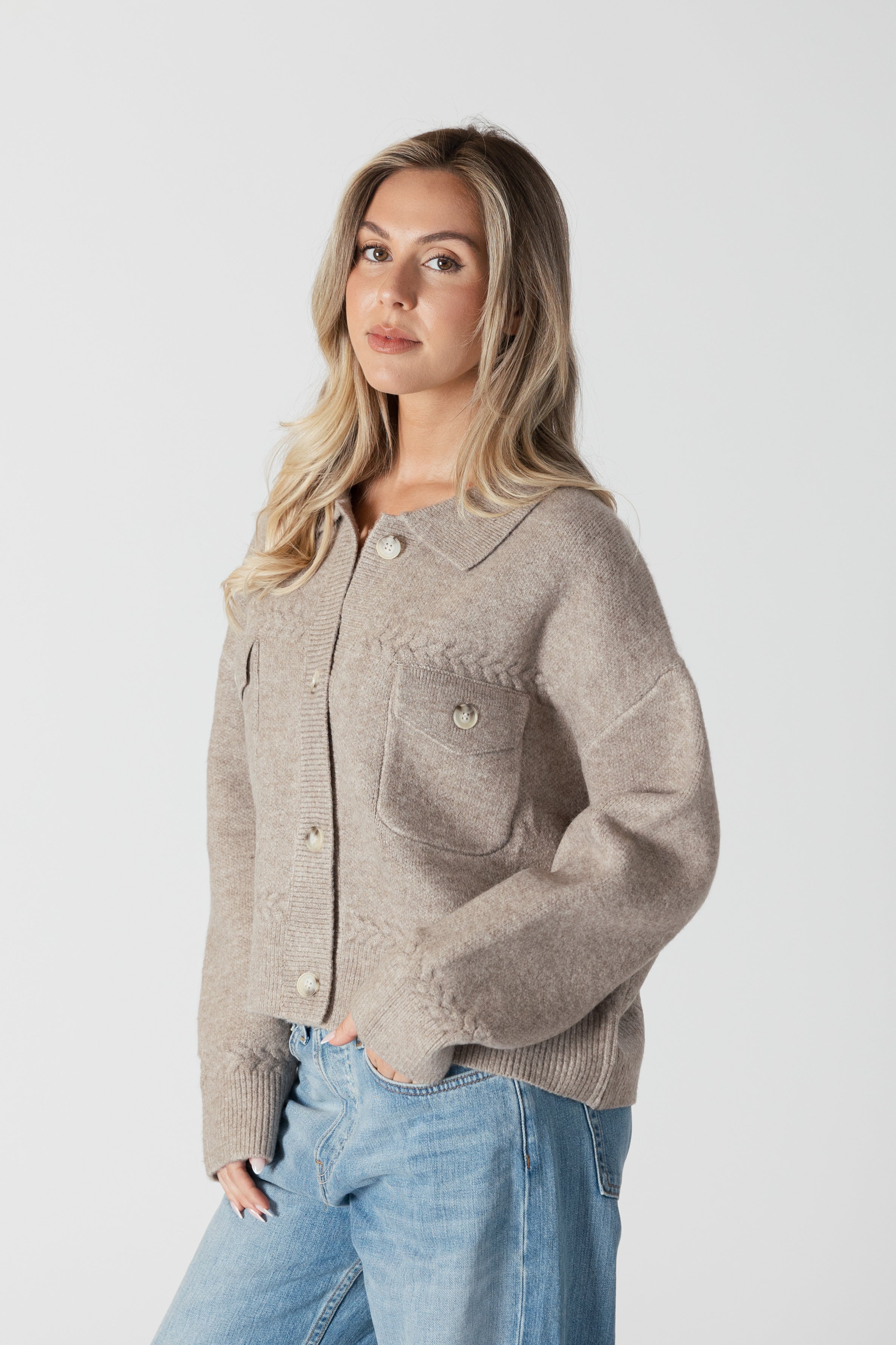 CAMI CROPPED CARDIGAN