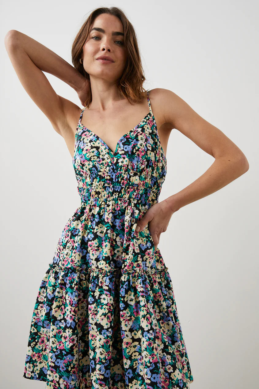 CARMEN DRESS - WILDFLOWER MEADOW