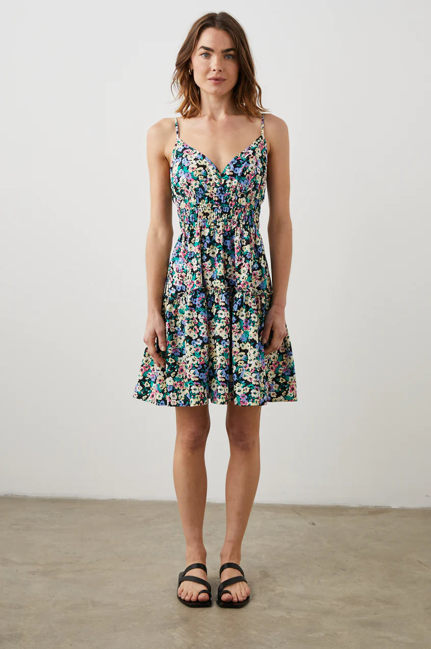 CARMEN DRESS - WILDFLOWER MEADOW