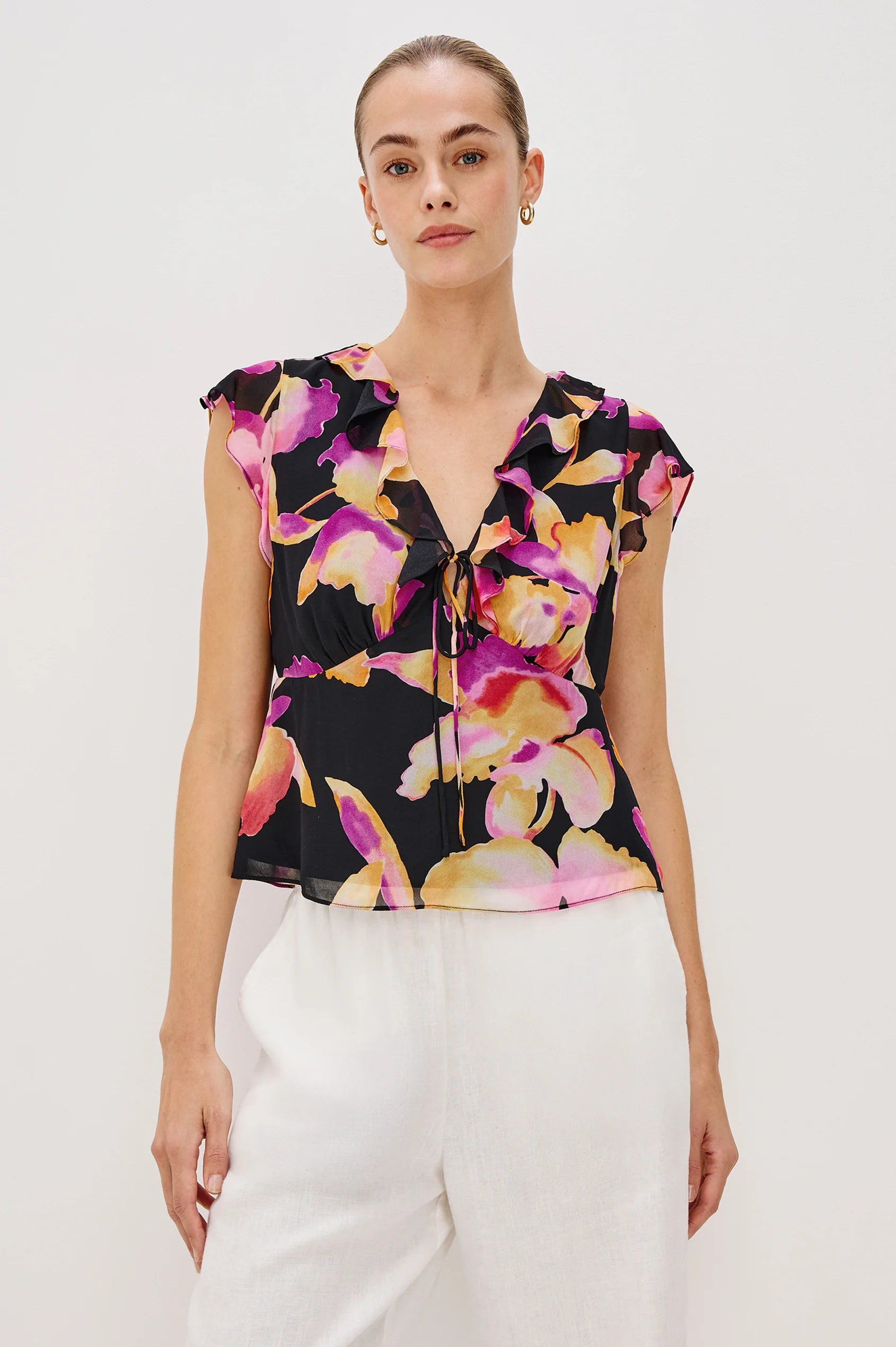 CARMINE TOP - DUSK ORCHID