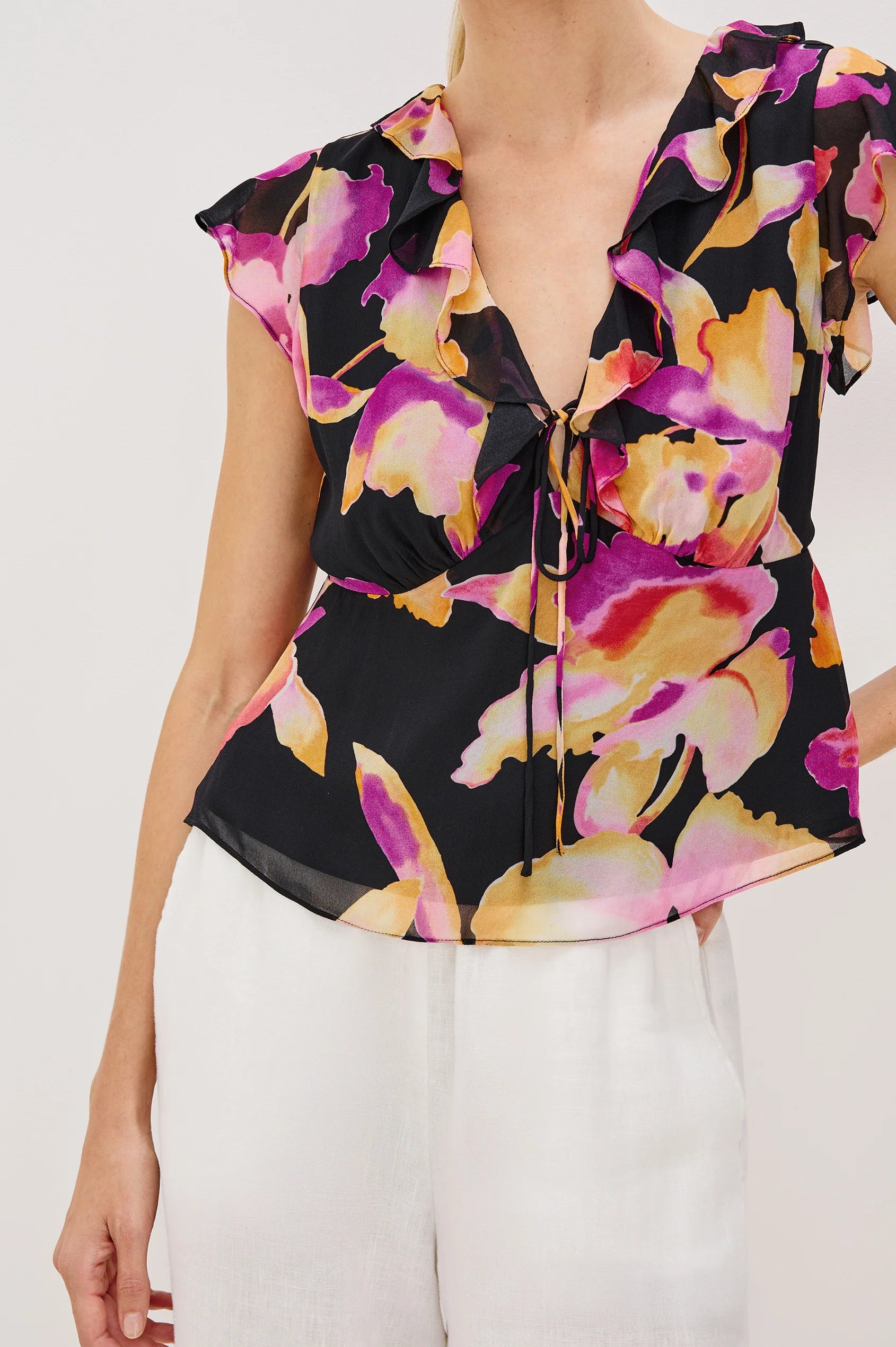 CARMINE TOP - DUSK ORCHID