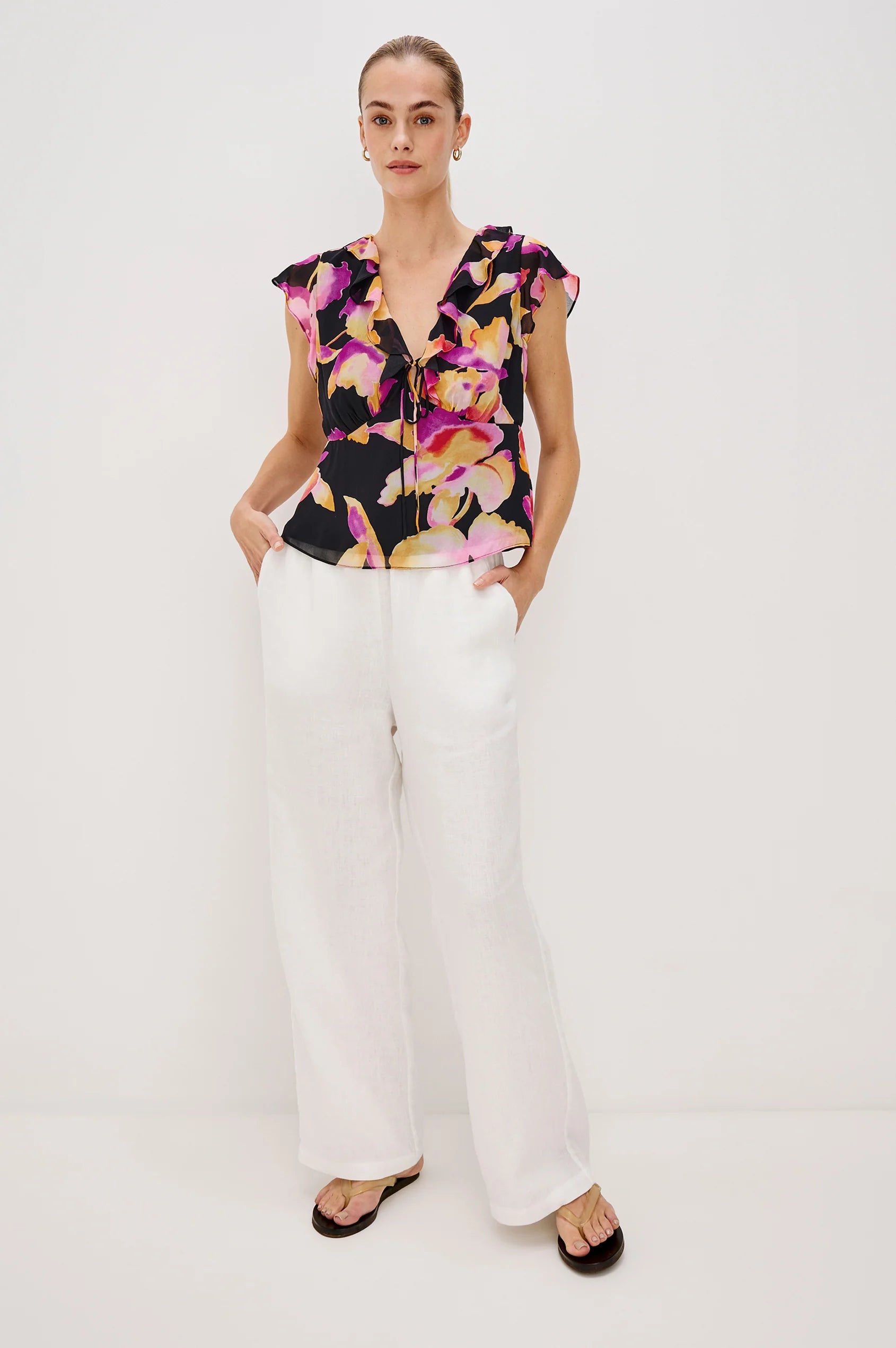 CARMINE TOP - DUSK ORCHID