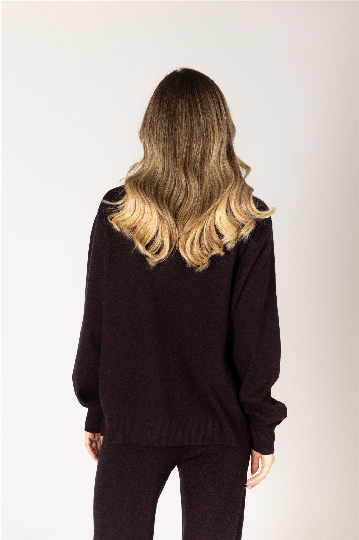 CLARET ESSENTIALS SWEATER - ACAI