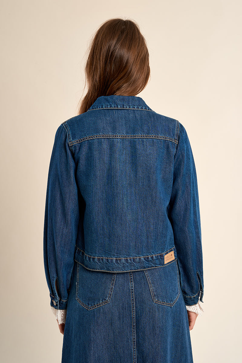 DENIM JACKET - BLEU
