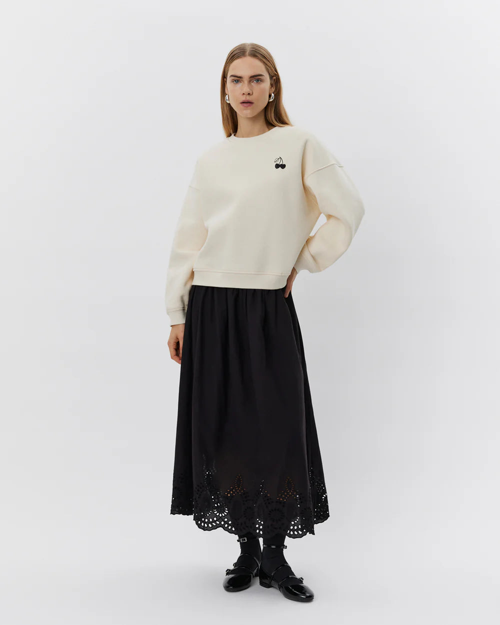 ELISW SWEATSHIRT - OFF WHITE