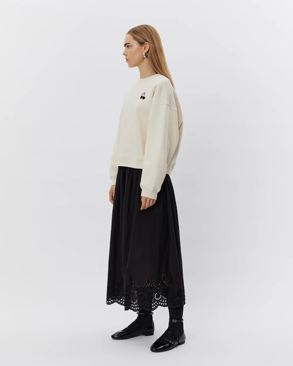 ELISW SWEATSHIRT - OFF WHITE
