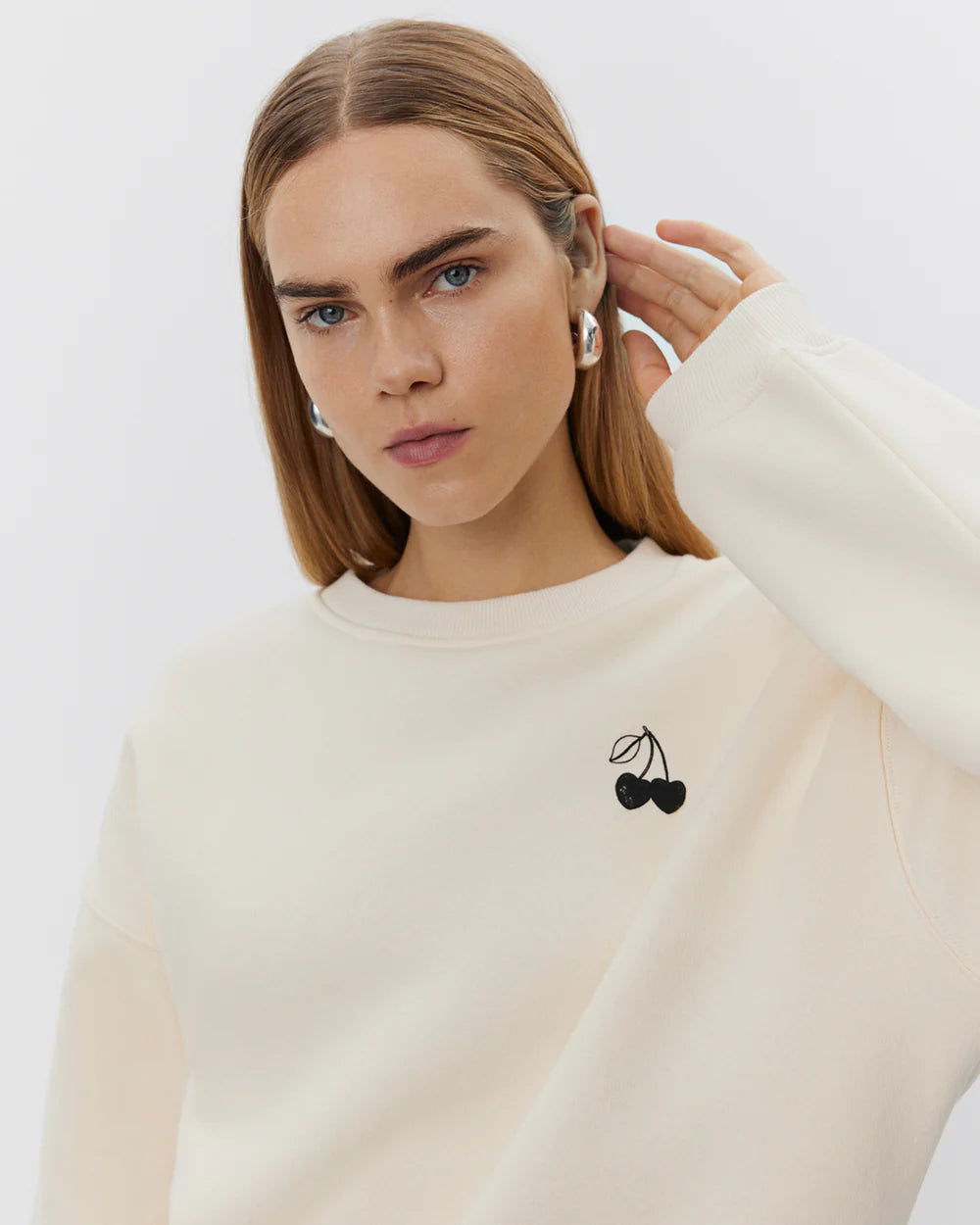 ELISW SWEATSHIRT - OFF WHITE