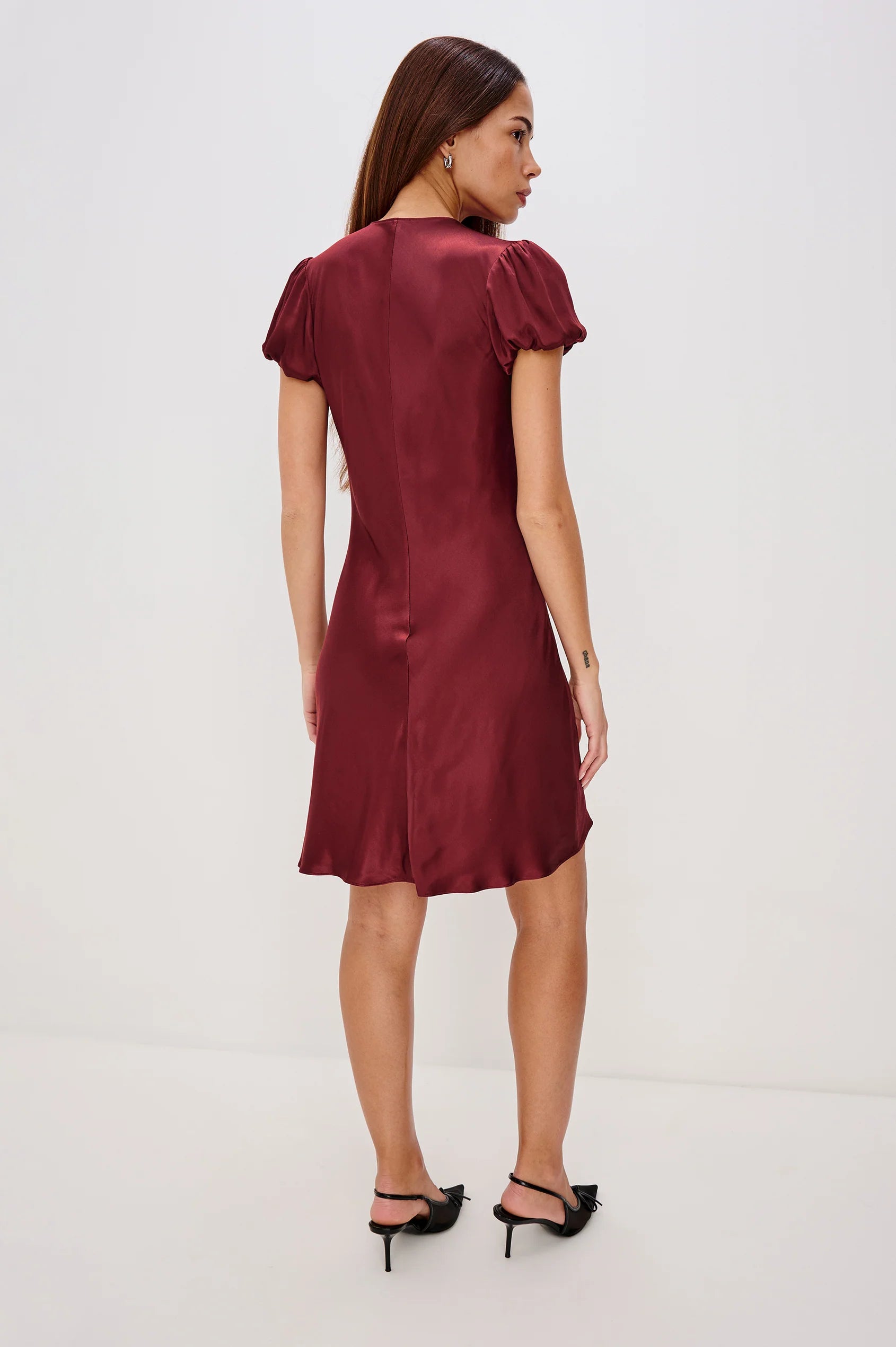 ELYSIA DRESS - GARNET