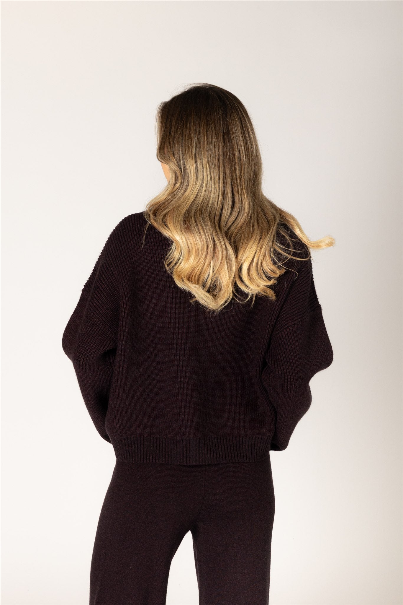 EVOLET MOCK SWEATER - ACAI