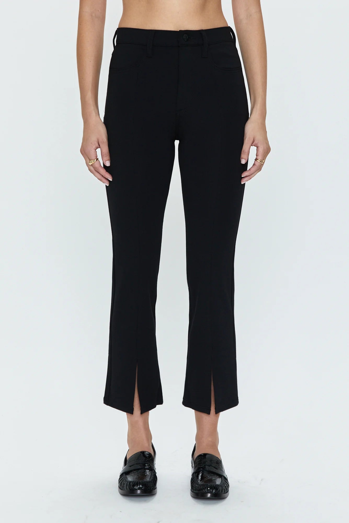 LENNON HIGH RISE CROP BOOT PANT - NIGHT OUT