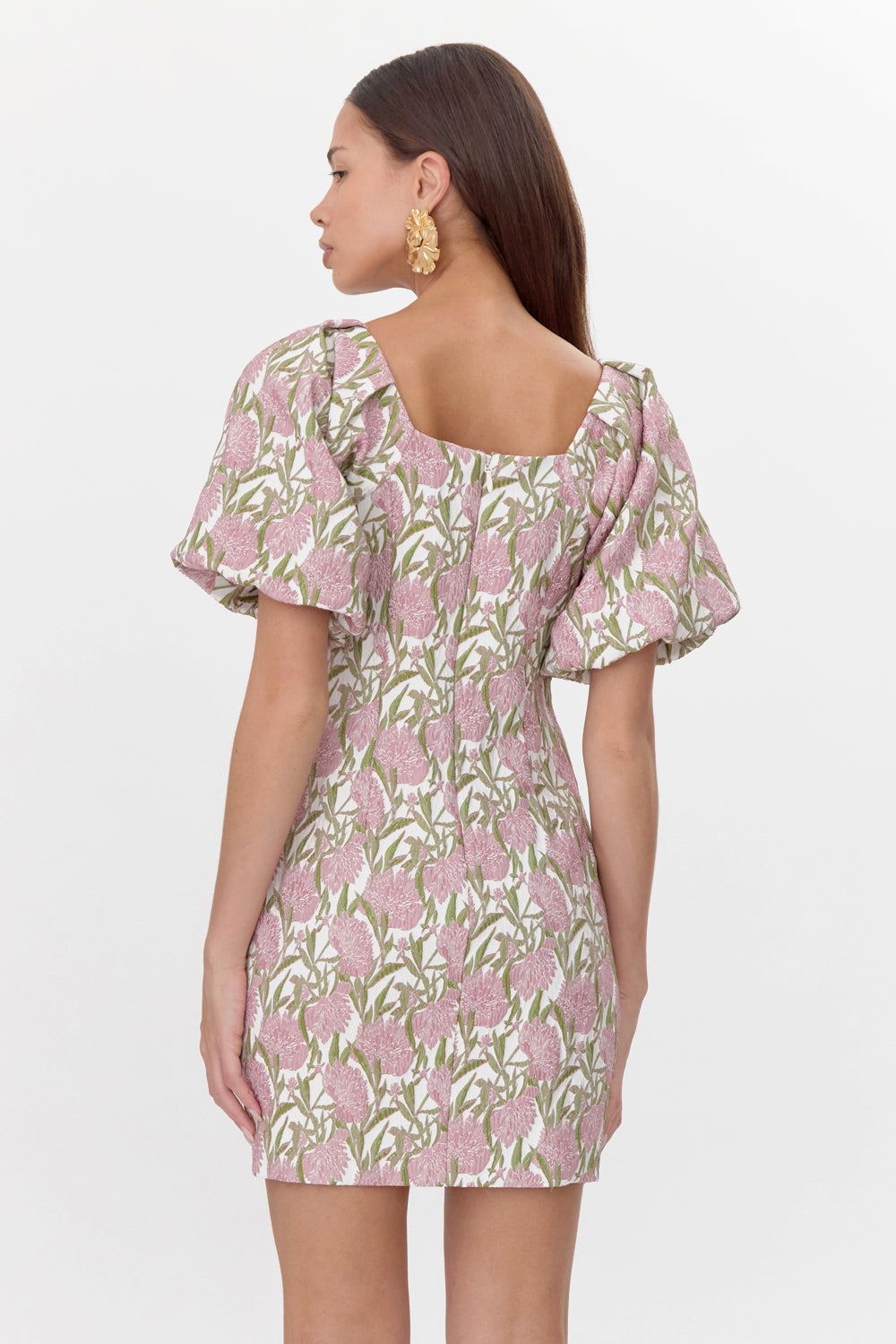 MYRA JACQUARD DRESS