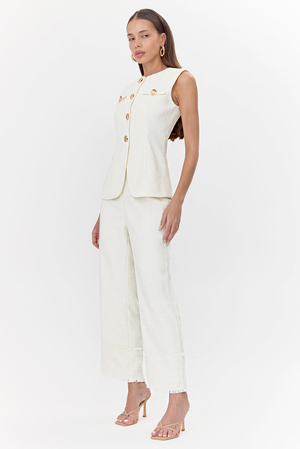 JACKIE TWEED TROUSER