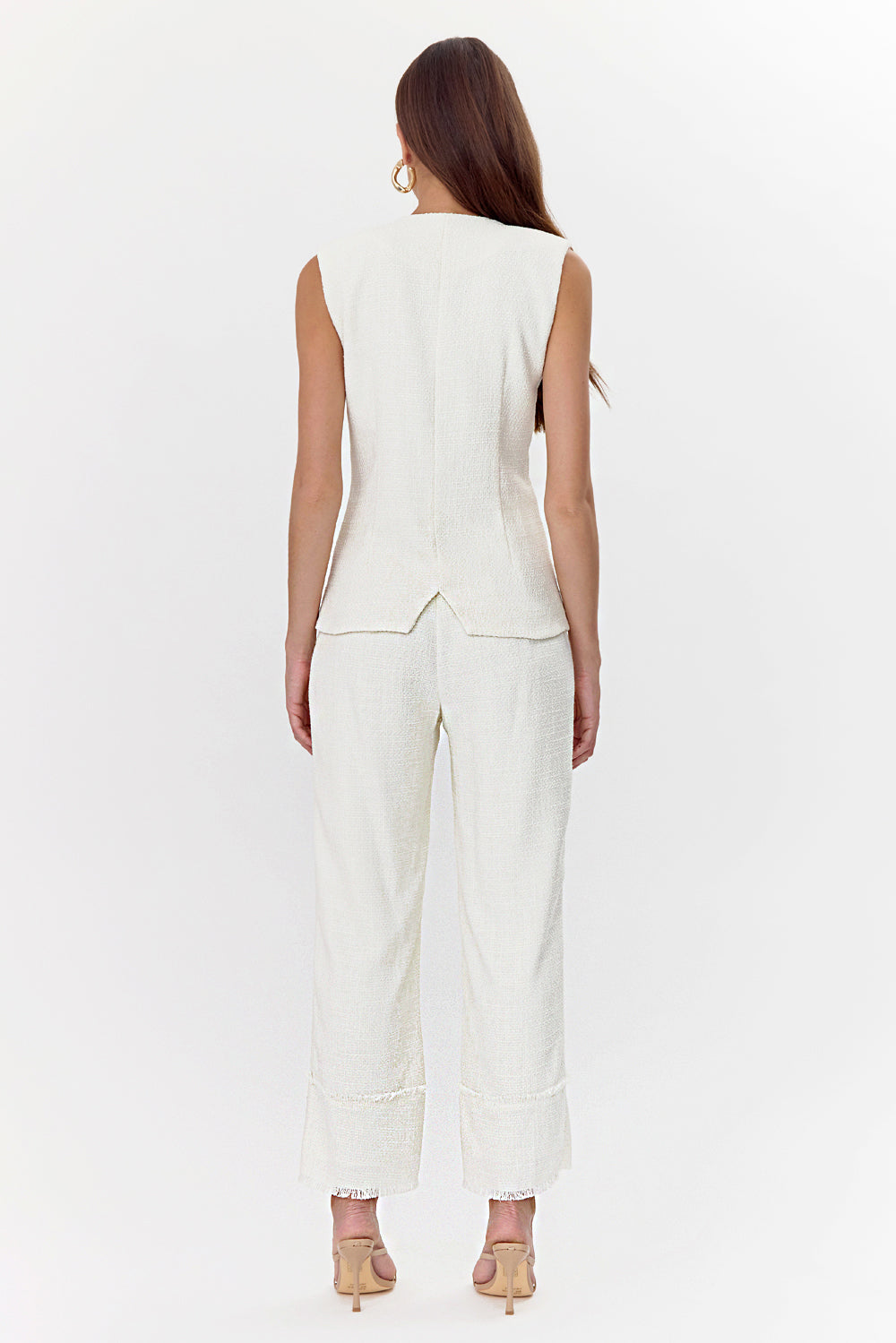 JACKIE TWEED VEST