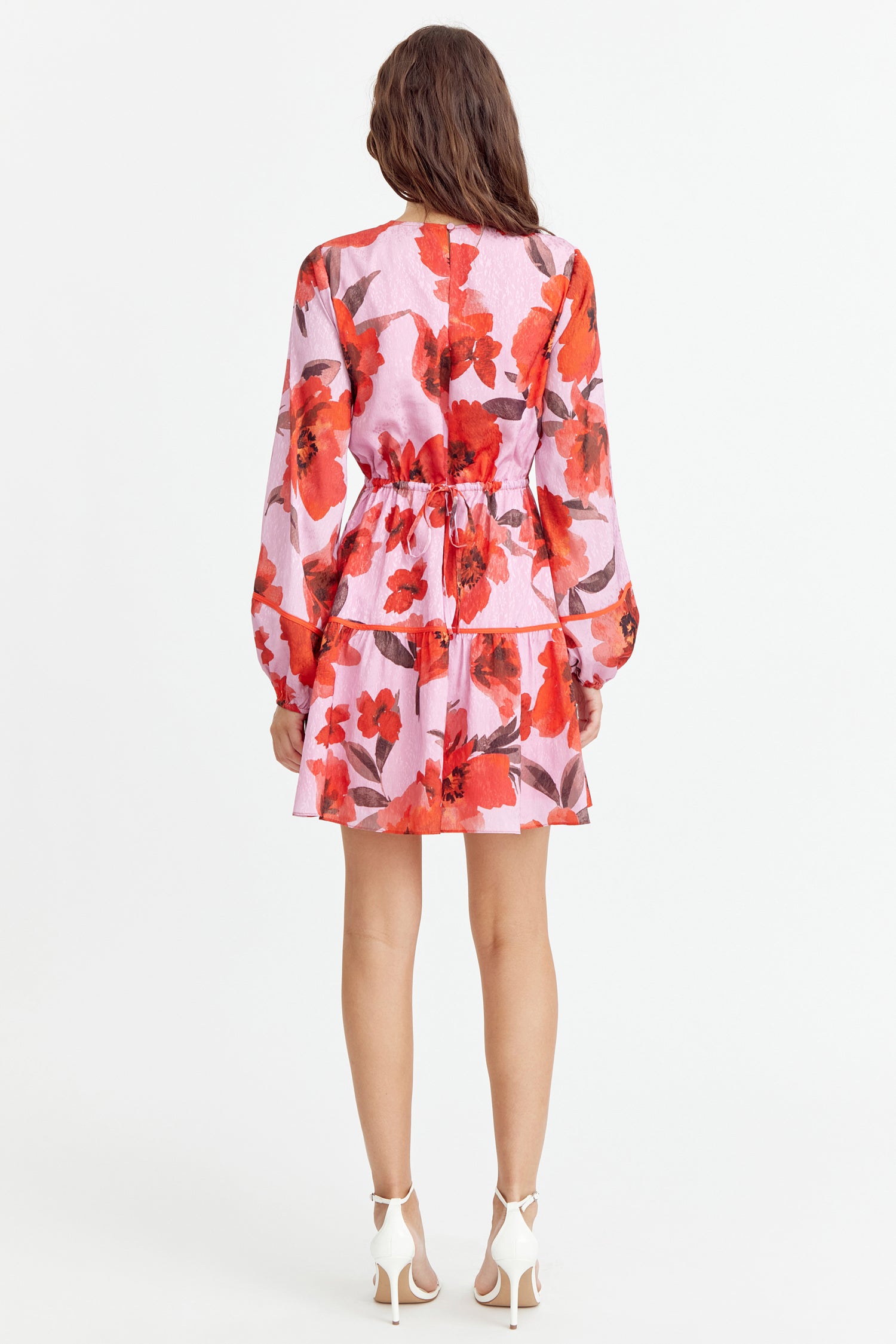 HEILI FLORAL MINI DRESS