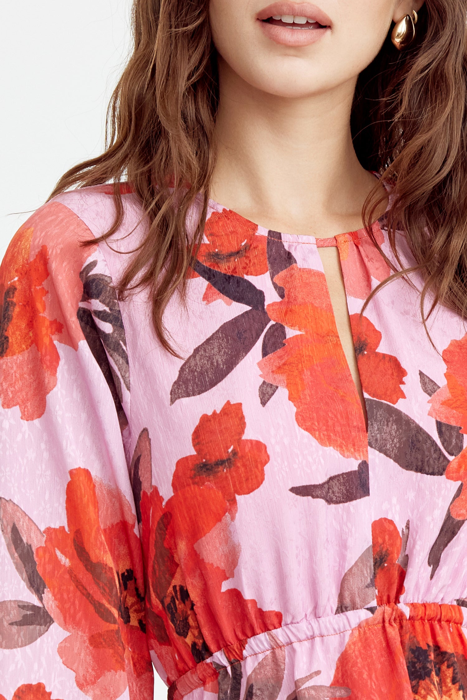 HEILI FLORAL MINI DRESS