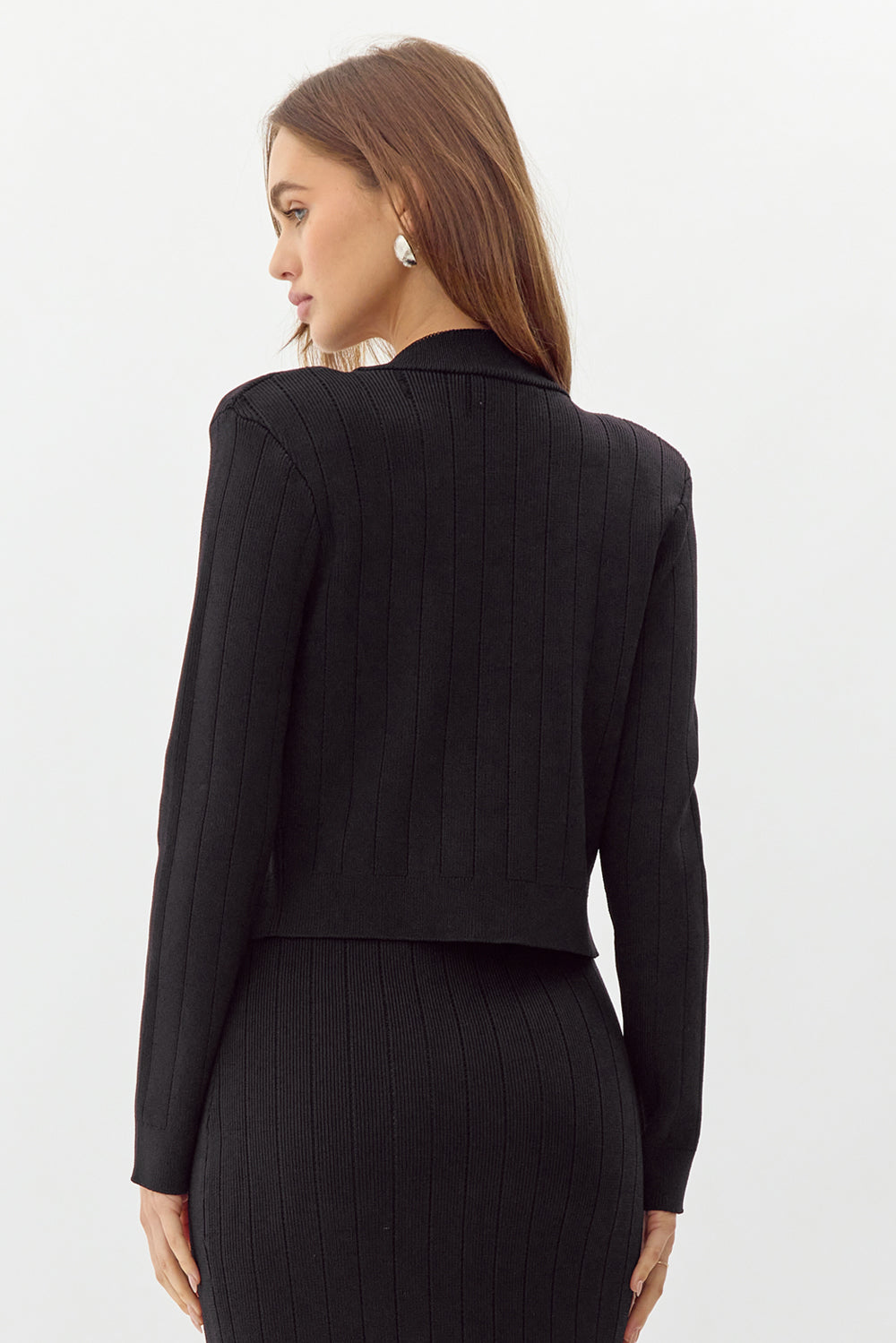 GAYLE KNIT BLAZER CARDIGAN