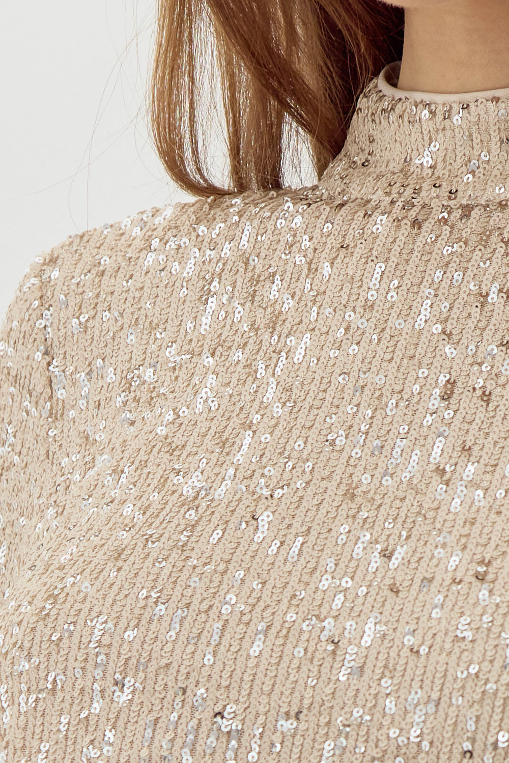 CARA SEQUIN BLOUSE
