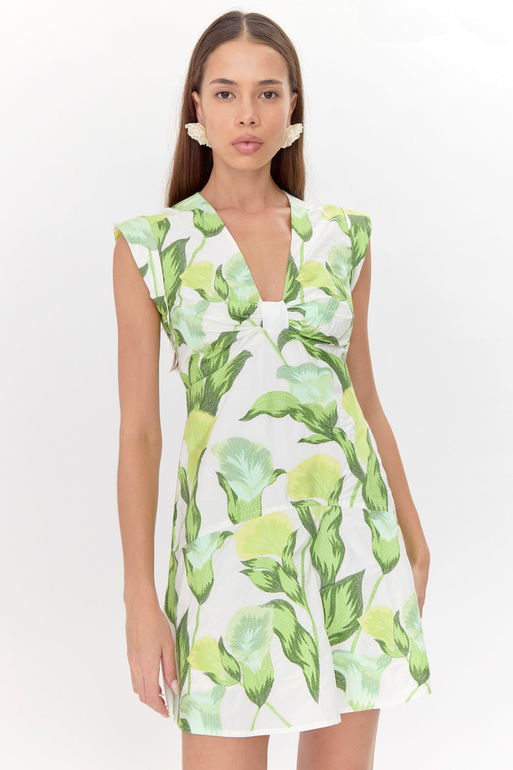 ELOSIE TIERED FLORAL DRESS