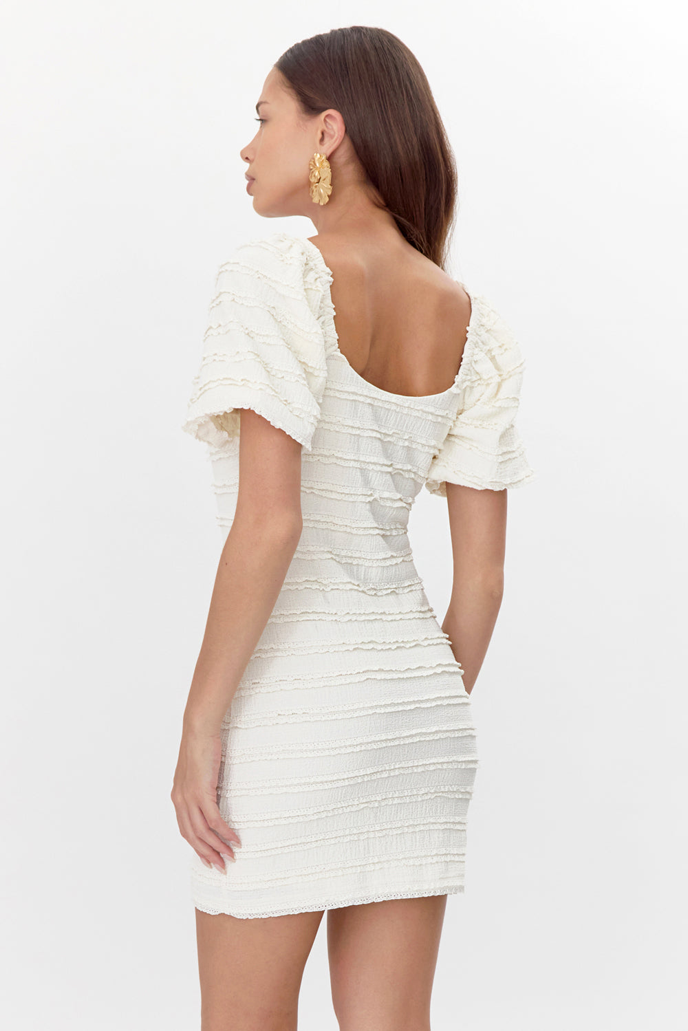 AINA LACE MINI DRESS