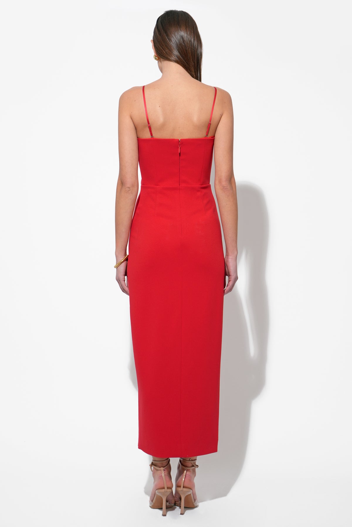 SOLANA ROSETTA MIDI DRESS