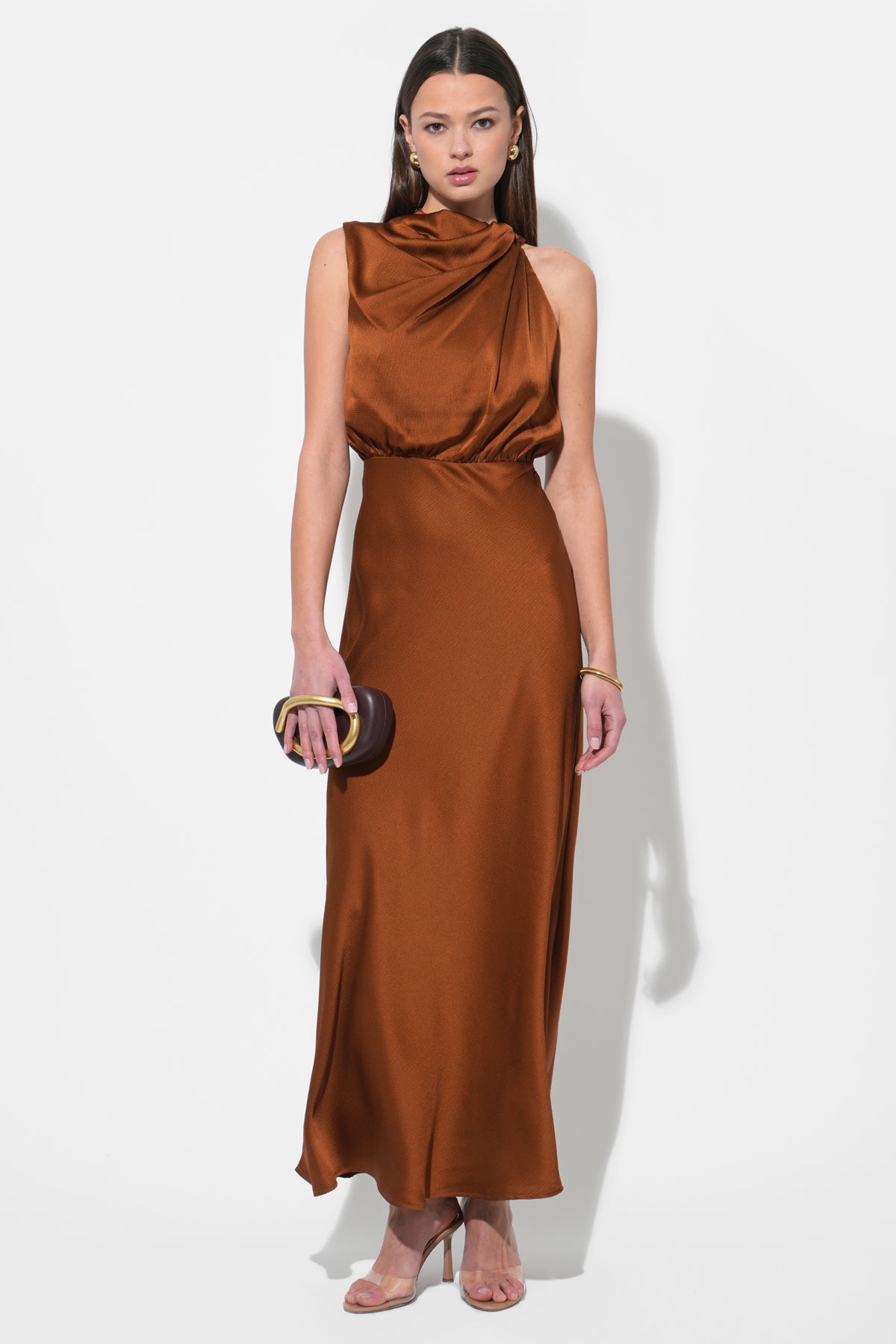 KATE COWL MAXI DRESS