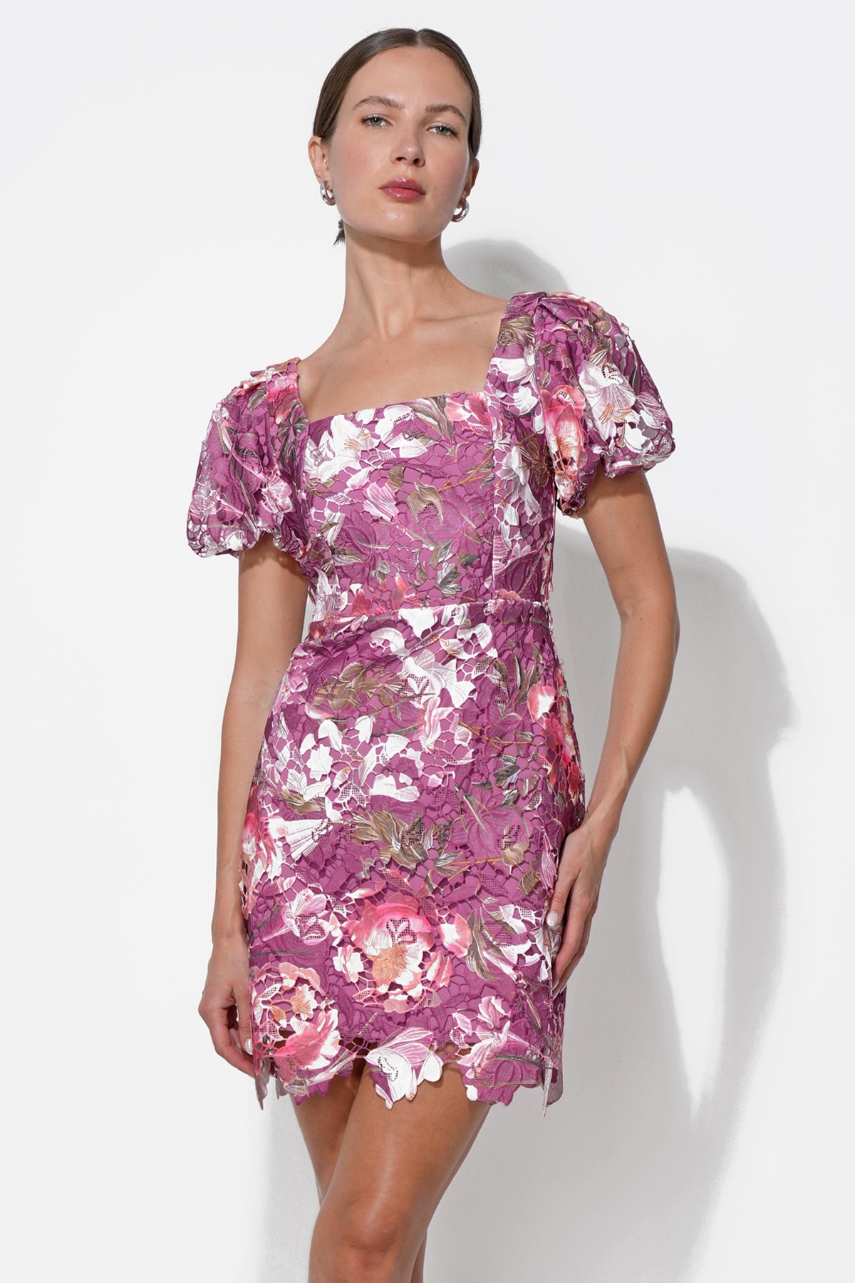 MAYBELLE LACE MINI DRESS